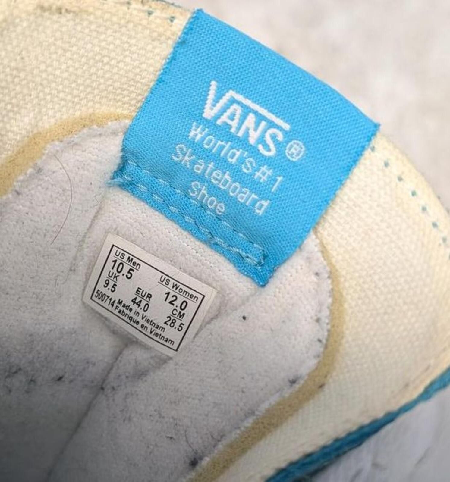 Vans Vans Sk8-Hi Limited Edition Odd Future Donut Blue Sneakers Size ONE SIZE - 3 Thumbnail