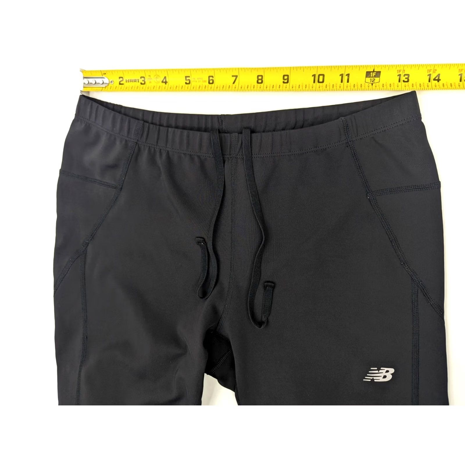New Balance New Balance NB Dry Compression Cropped Legging Women L Black Back Pocket Size 36" / US 14 / IT 50 - 5 Thumbnail