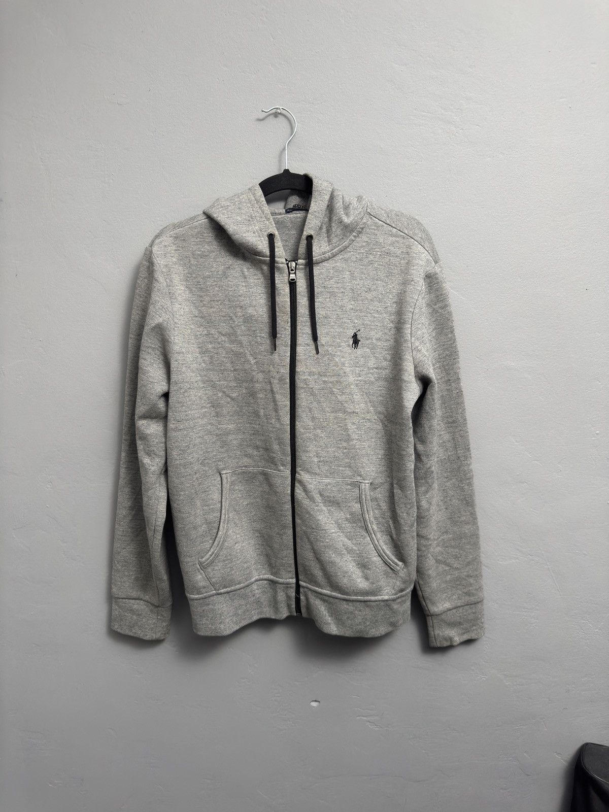 Polo Ralph Lauren Polo Ralph Lauren Fly-Knit Fleece Hoodie (Light Grey) Size US M / EU 48-50 / 2 - 1 Thumbnail