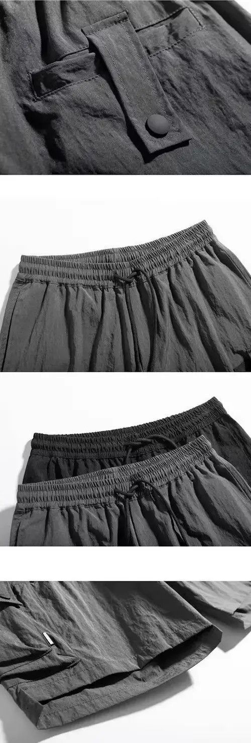 Other 20SS Indigo Union Japan Black Worker Shorts Size US 32 / EU 48 - 3 Thumbnail
