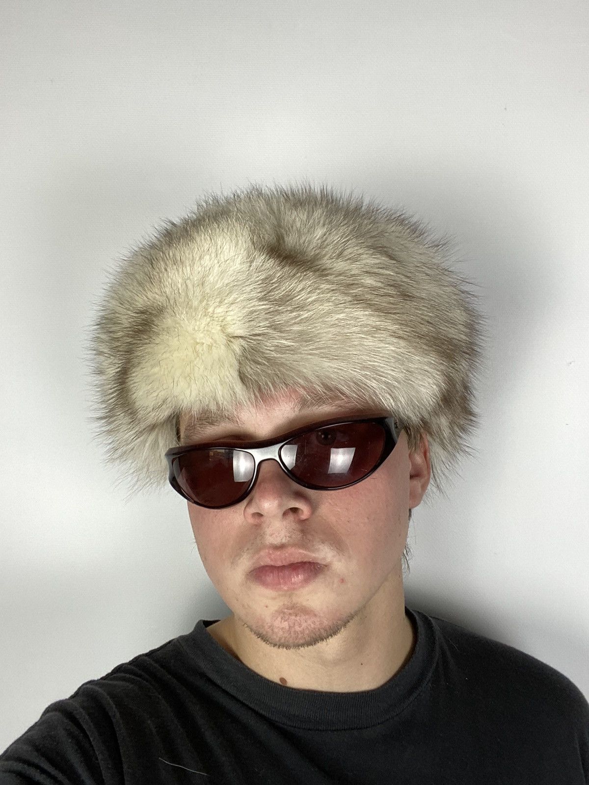 Hysteric Glamour × Japanese Brand Y2K American Vintage Fuzzy Hat Mohair Ushanka Beauty Beast Size ONE SIZE - 2 Thumbnail