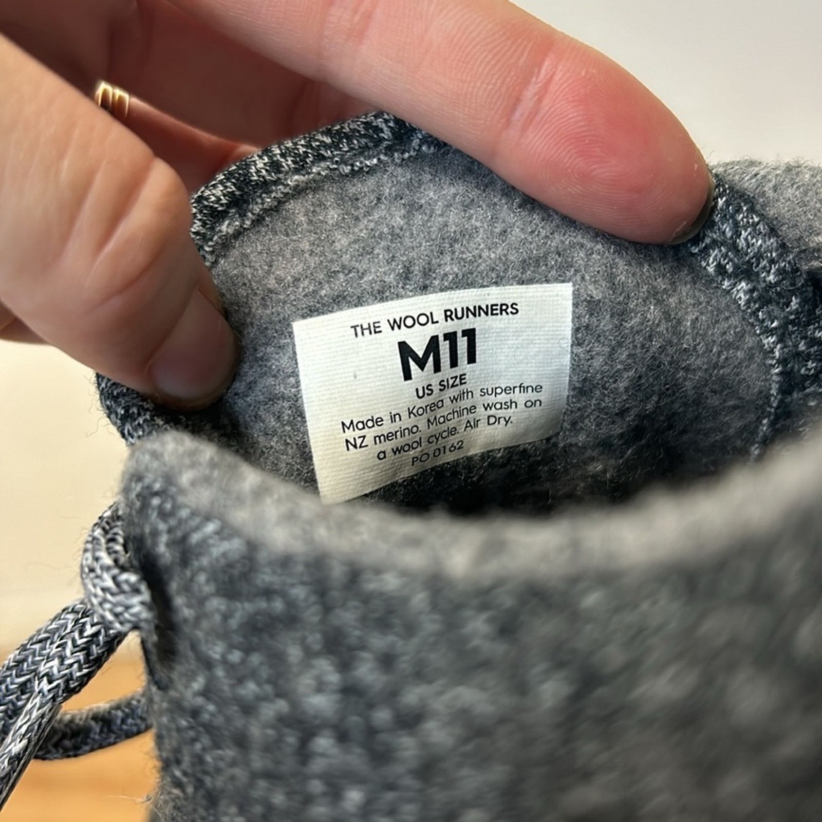 Allbirds Allbirds Grey Wool Runners Size US 11 / EU 44 - 4 Thumbnail