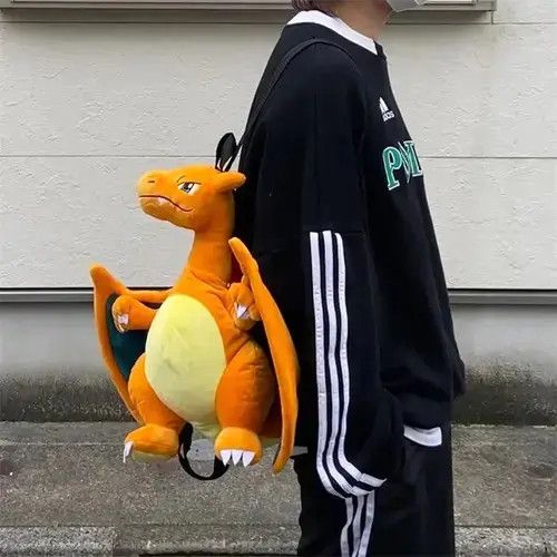 Japanese Brand Cute Pokemon Charizard Backpack Size ONE SIZE - 4 Thumbnail