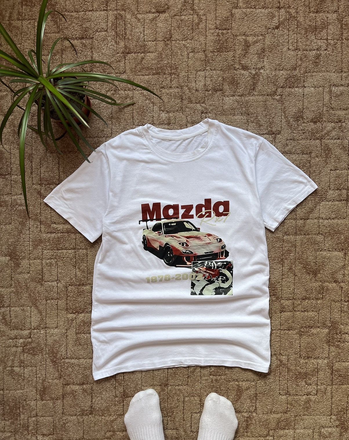 NASCAR Vintage Mazda 2002 Streetwear F1 Mascar Racing Tee Size US S / EU 44-46 / 1 - 1 Thumbnail