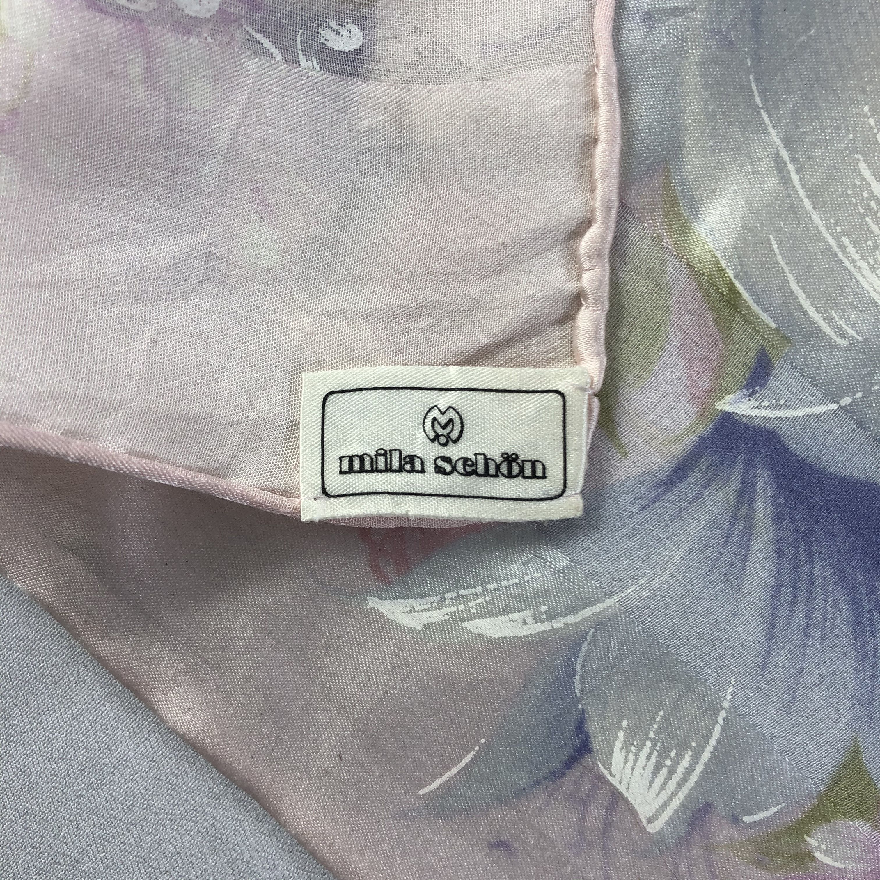 Mila Schon × Vintage Vintage Mila Schon Silk Scarf Size ONE SIZE - 5 Thumbnail