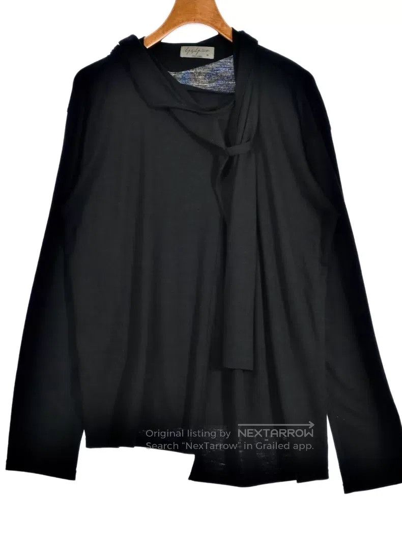 Yohji Yamamoto YOHJI YAMAMOTO Scarf Collar 100% Wool Underlayer Size ONE SIZE - 1 Thumbnail