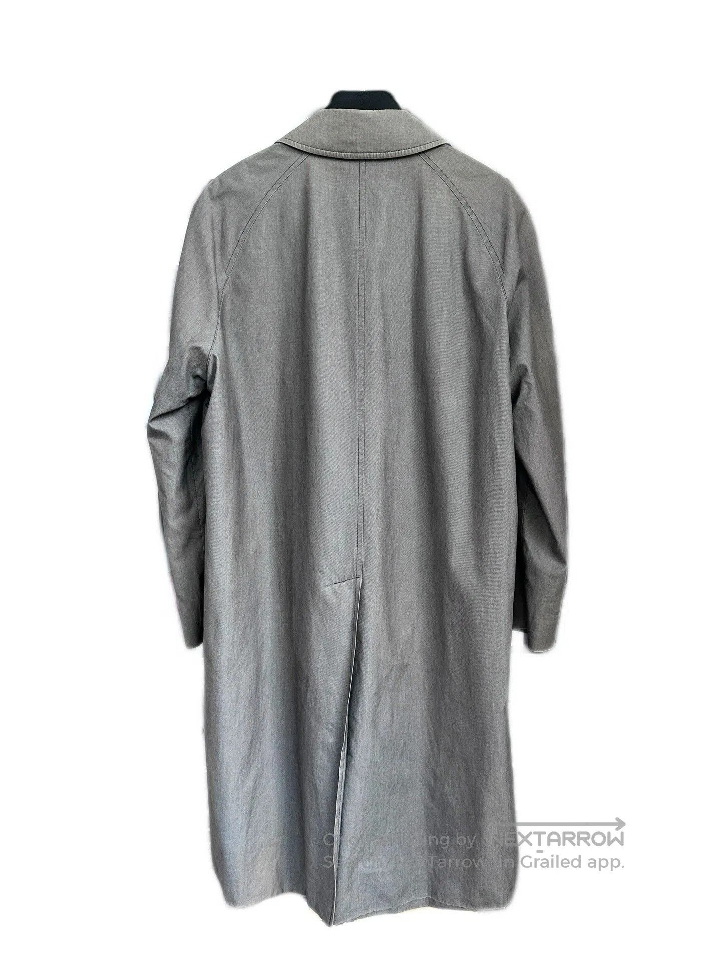 Burberry Burberry 1980s Gray Trench Coat. Size M / US 6-8 / IT 42-44 - 3 Thumbnail