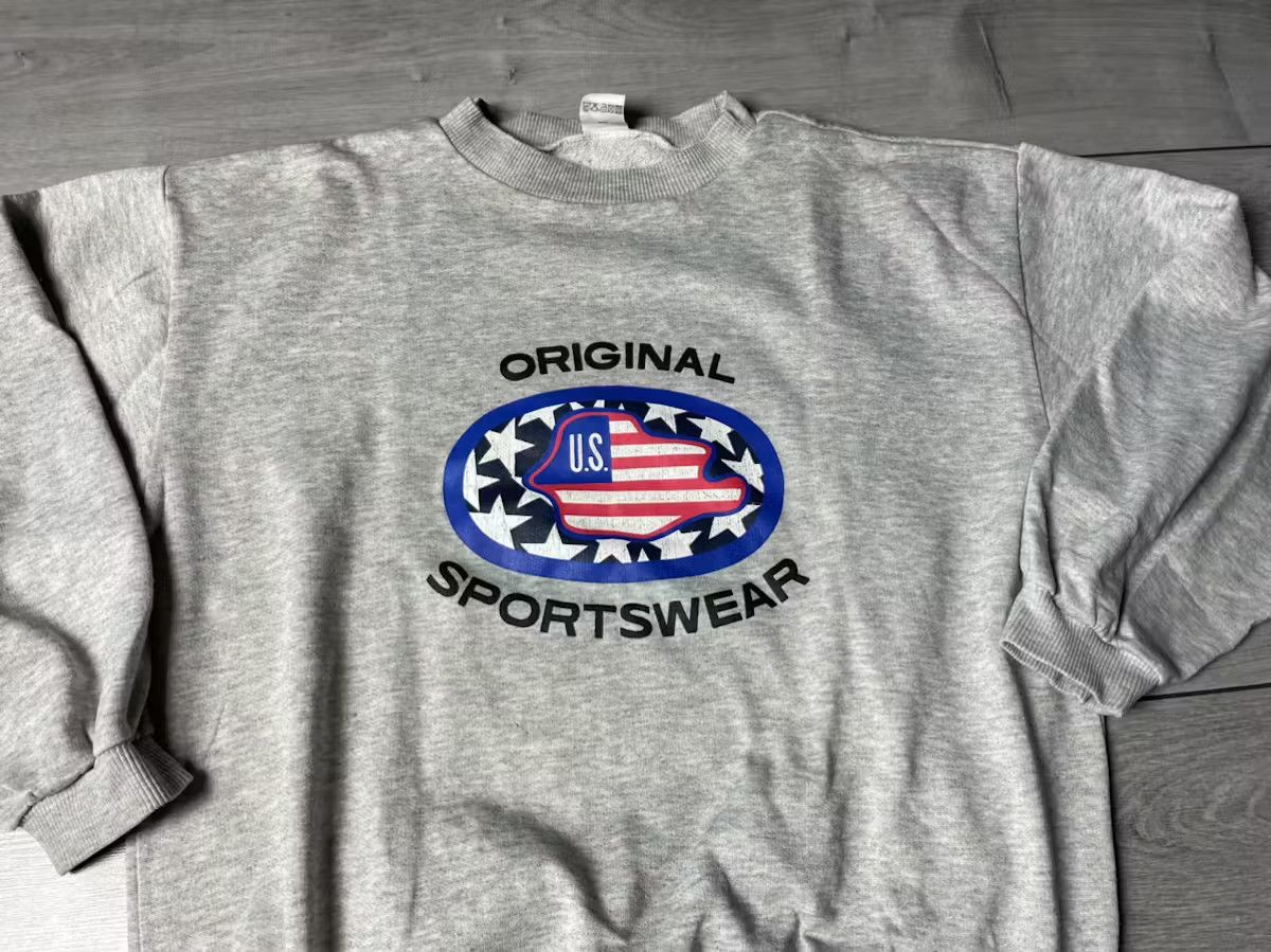 Vintage Vintage sweatshirt sportswear USA size XLARGE Size US XL / EU 56 / 4 - 3 Thumbnail