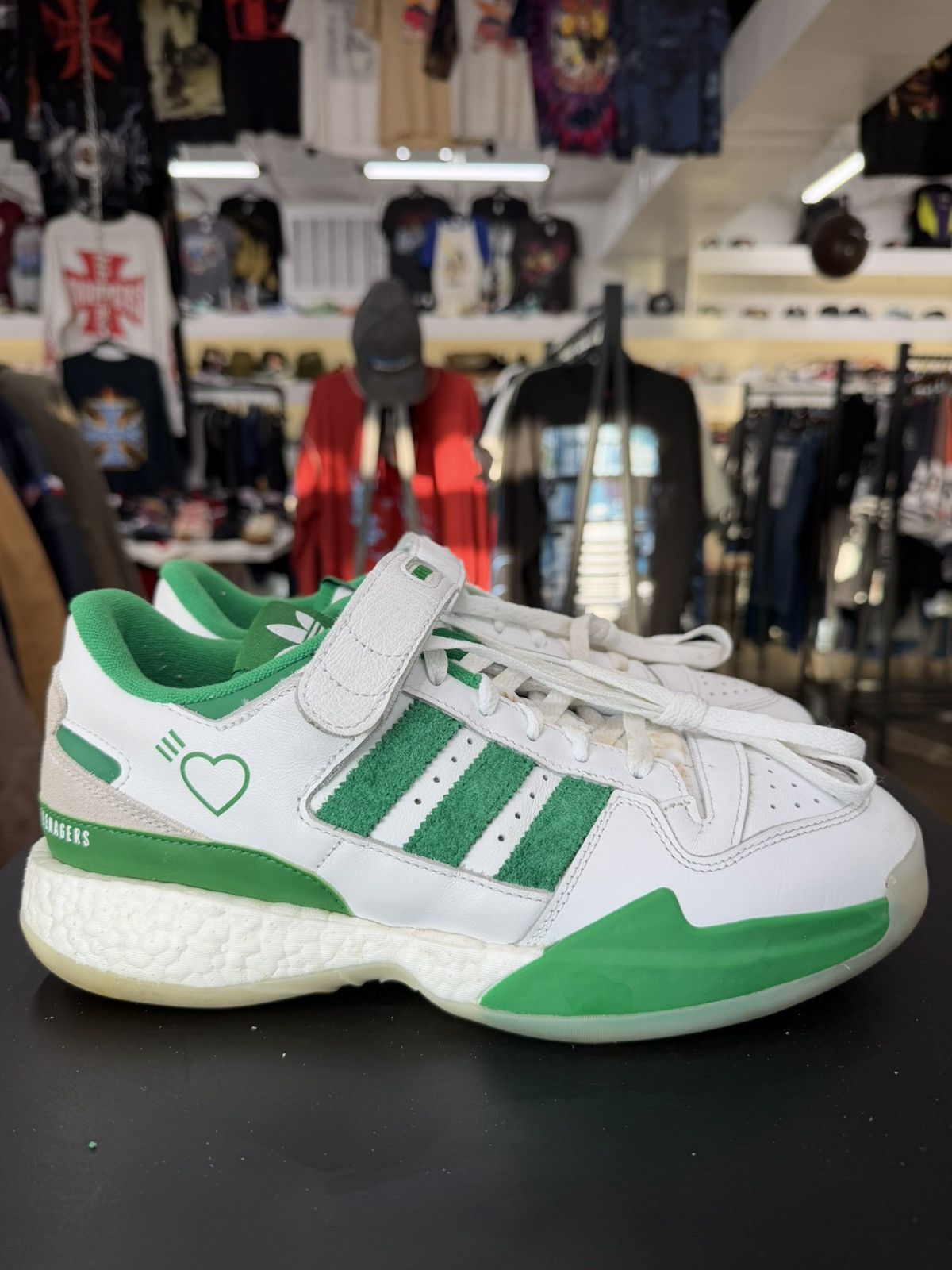 Adidas Adidas Forum Low Human Made Green Size 9 (2021) Size US 9 / EU 42 - 6 Thumbnail