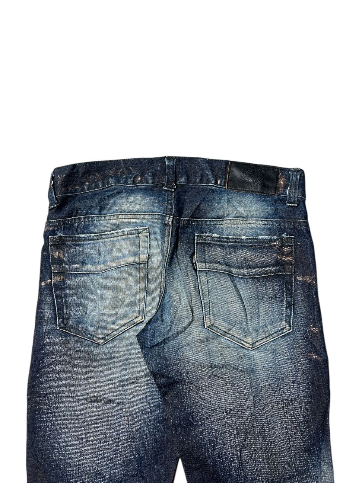 Tornado Mart Tornado Mart Whisker Clawmark Flared Pants Size US 30 / EU 46 - 12 Thumbnail