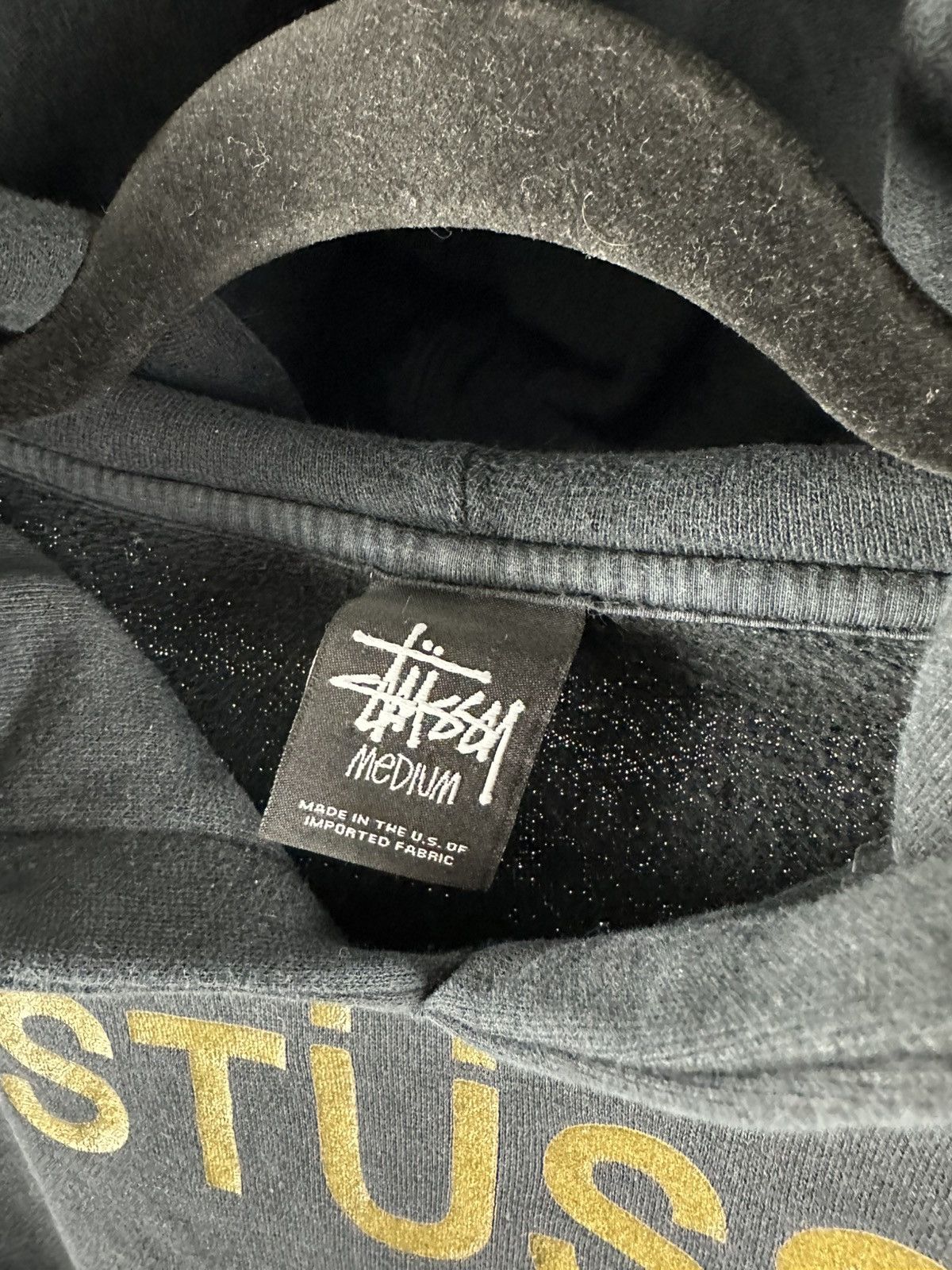 Stussy Vintage Stussy N4 Logo Pullover Hoodie Mens Size M Size US M / EU 48-50 / 2 - 8 Thumbnail