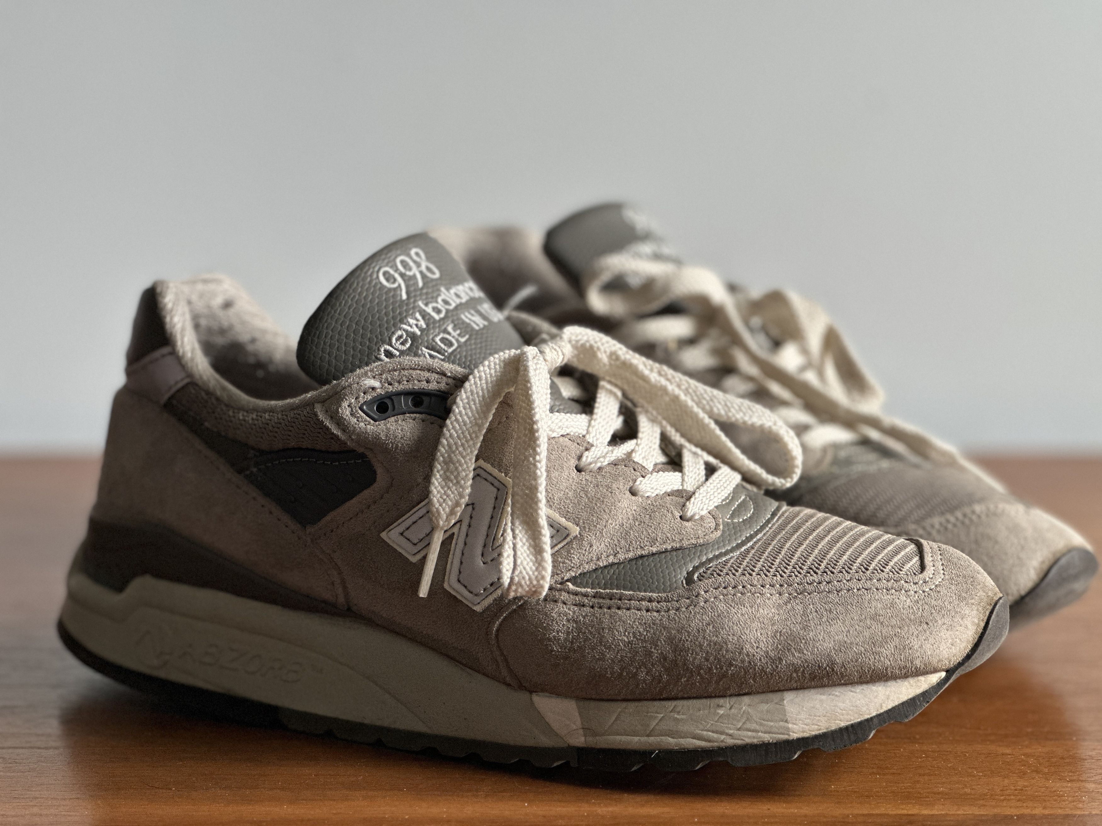 New Balance New Balance M998 Grey Made In USA Size US 7.5 / EU 40-41 - 1 Thumbnail
