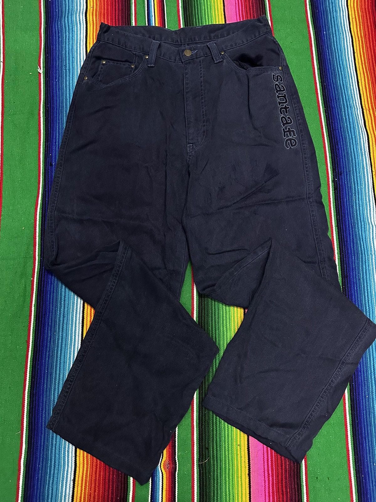 If Six Was Nine 💥Vintage santafe💥 relax pants . Size US 30 / EU 46 - 3 Thumbnail
