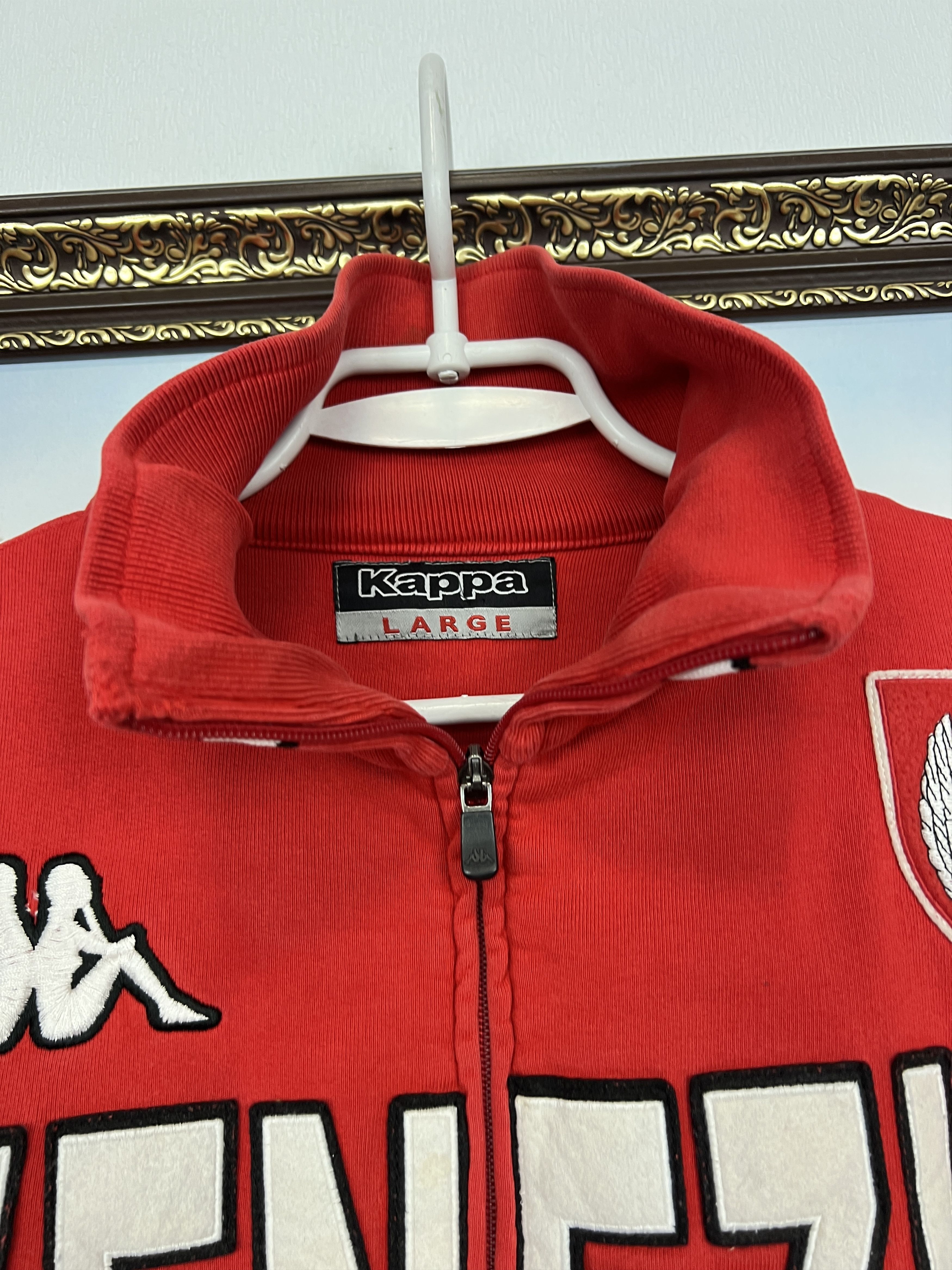 Kappa Kappa FC Venezia Football Jacket Soccer Track Top Size US L / EU 52-54 / 3 - 6 Thumbnail