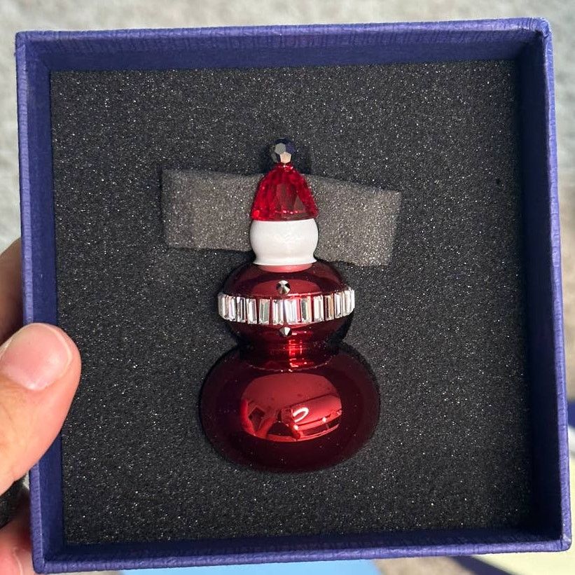 Swarovski Swarovski Holiday Cheers Santa Claus Figurine Red Size ONE SIZE - 6 Thumbnail