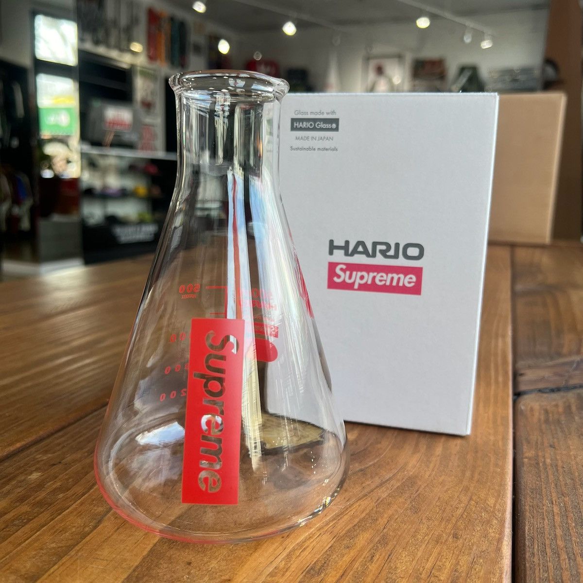 Supreme Supreme Hario Erlenmeyer Flask Size ONE SIZE - 1 Thumbnail
