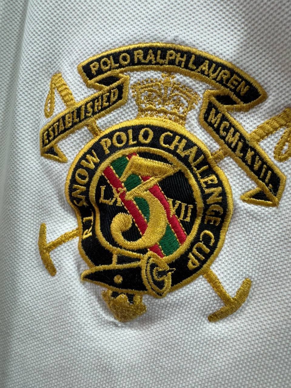 Other Polo Ralph Lauren Snow Polo Challenge Cup Shirt Vintage Size US L / EU 52-54 / 3 - 4 Thumbnail