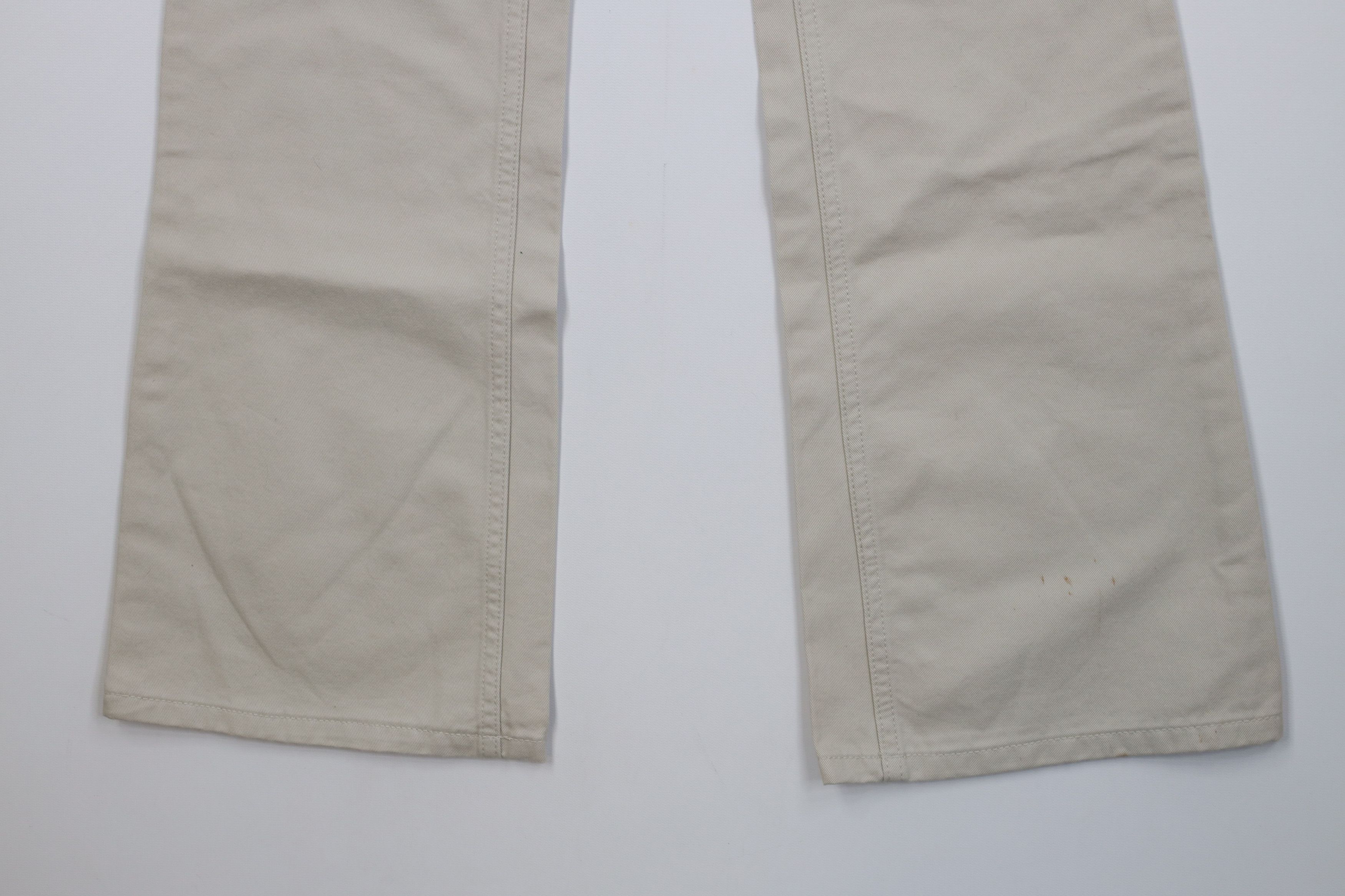 Vintage Deadstock Vintage 90s Streetwear Low Rise Flared Pants Size 24" / US 00 / IT 34 - 4 Thumbnail