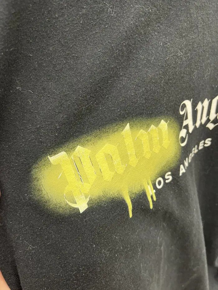 Palm Angels Palm Angels High Neck Graffiti Printed Cotton Tee Size US S / EU 44-46 / 1 - 3 Thumbnail
