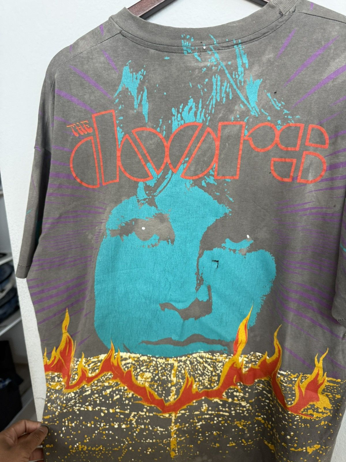 Other Vintage The Doors 1992 AOP JIM Morrison Size US XL / EU 56 / 4 - 6 Thumbnail