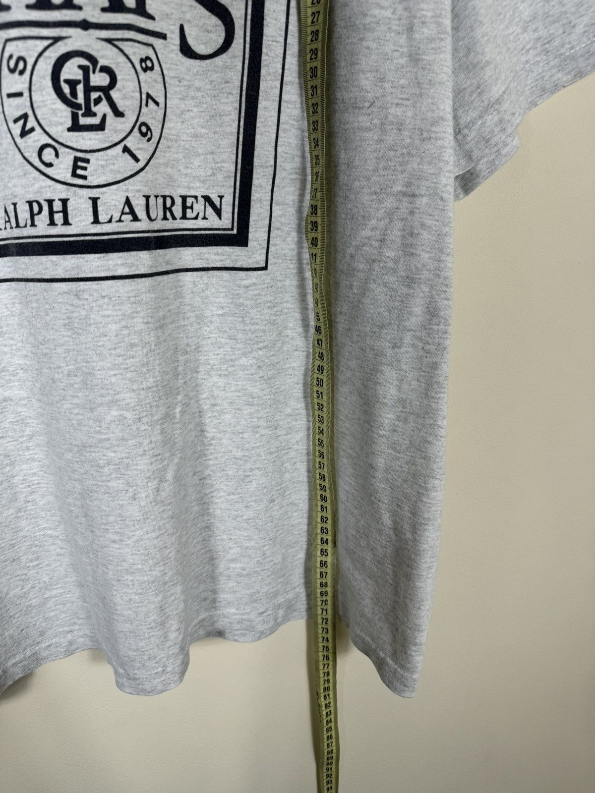 Polo Ralph Lauren × Ralph Lauren × Vintage Vintage Chaps Polo Ralph Lauren big logo tee Size US L / EU 52-54 / 3 - 6 Thumbnail