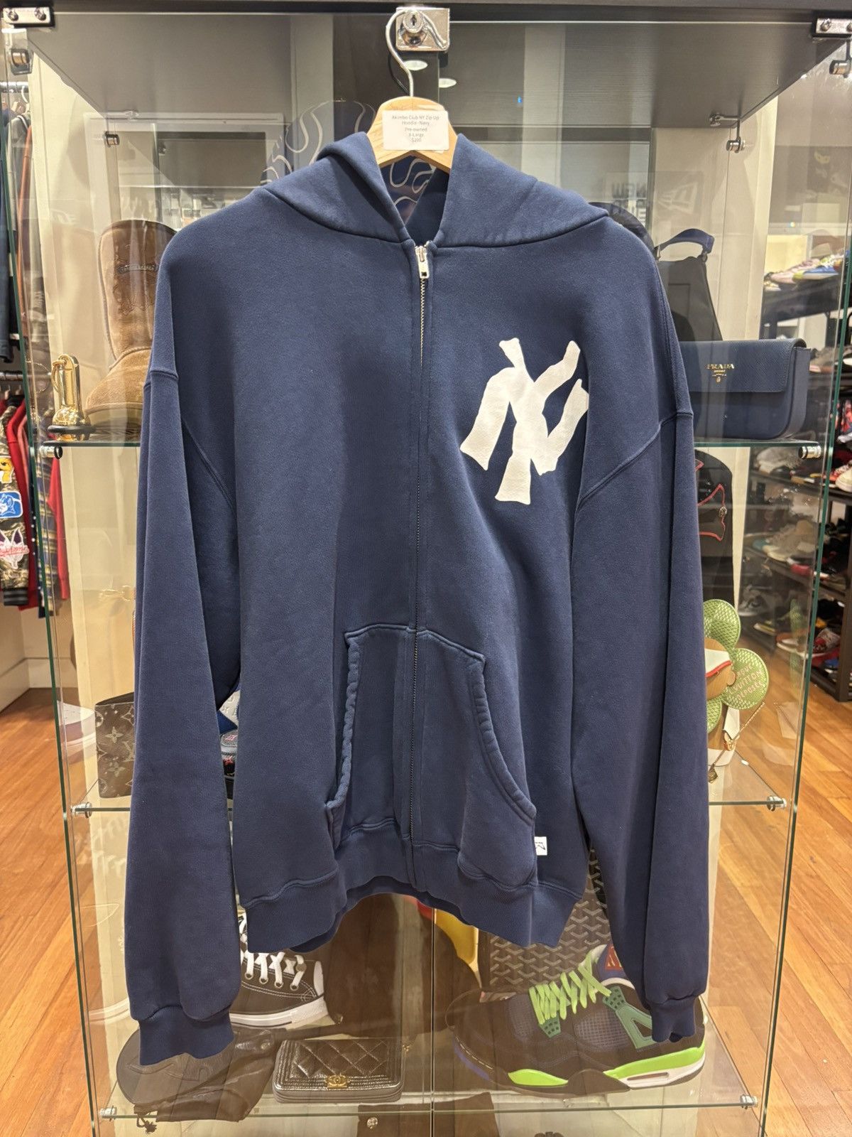 Akimbo Club Akimbo Club NY Noodle Zip Hoodie Black | Grailed