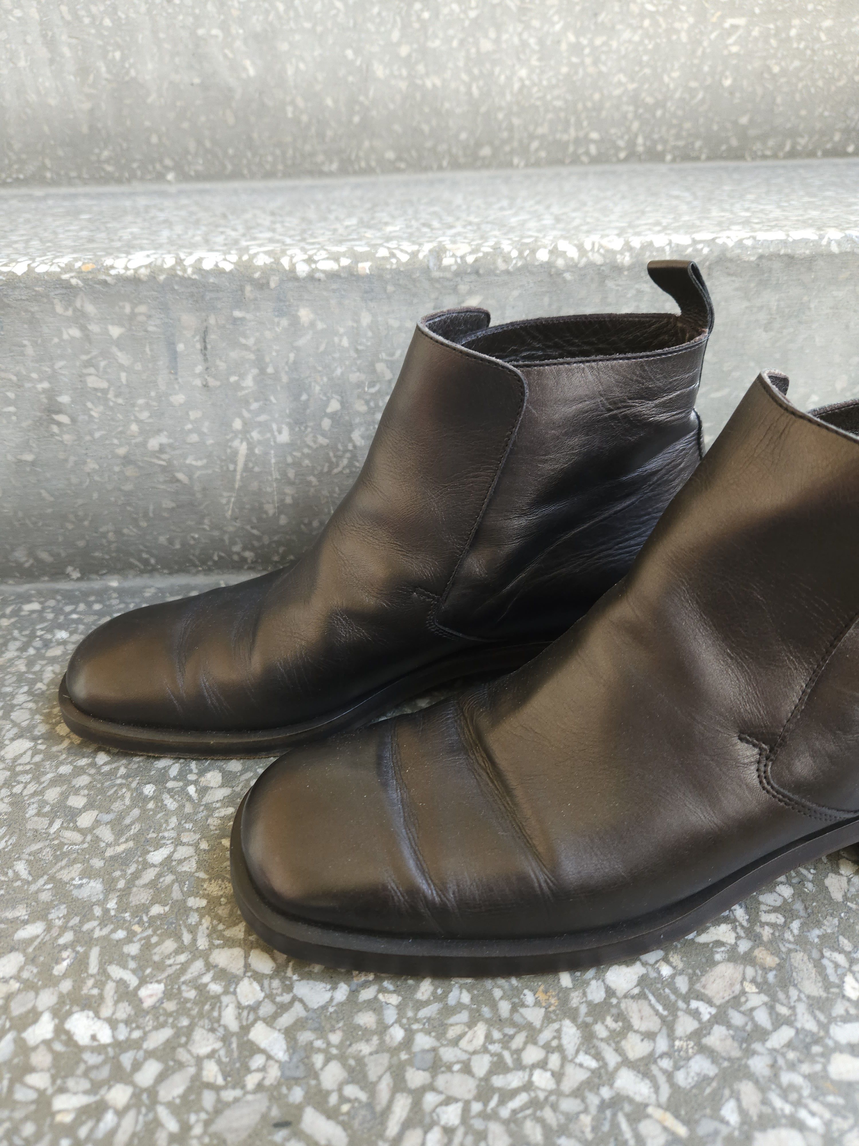 Gucci × Tom Ford × Vintage Archive Gucci square toe ankle boots Size US 7 / IT 37 - 15 Thumbnail