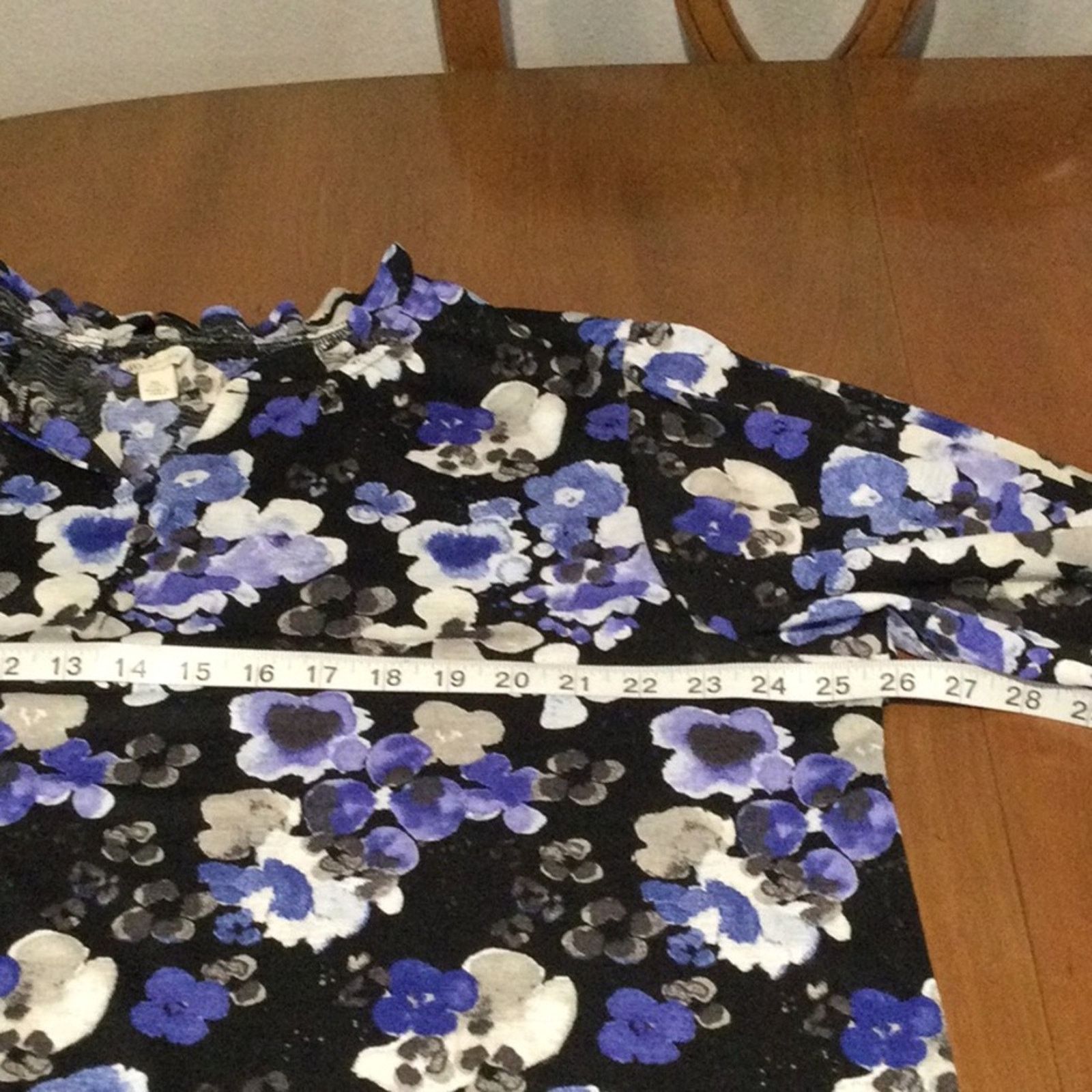 Other Cato Est. 1946 Multicolor Peplum Sleeve Floral Blouse Sz XL Size XL / US 12-14 / IT 48-50 - 15 Thumbnail