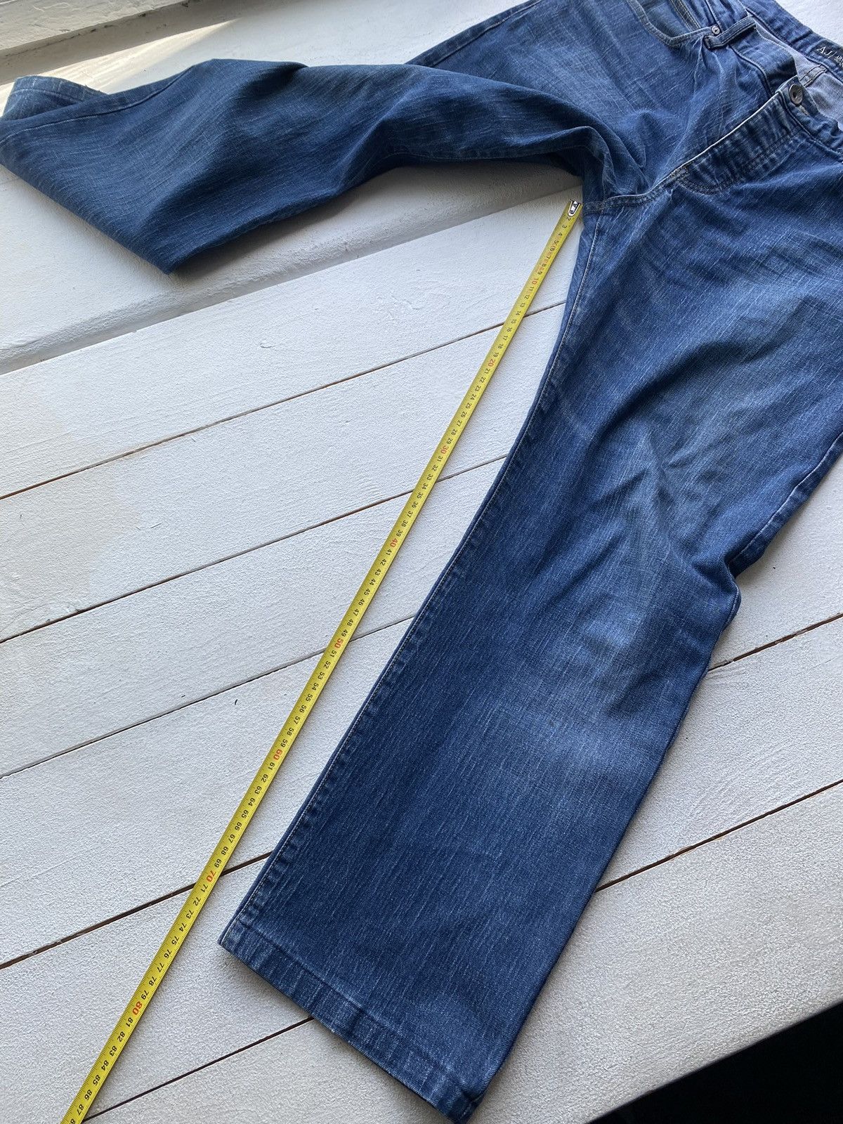 Designer × Giorgio Armani × Vintage Giorgio Armani Jeans Blue 36 Relaxed Straight Designer Size US 36 / EU 52 - 14 Thumbnail