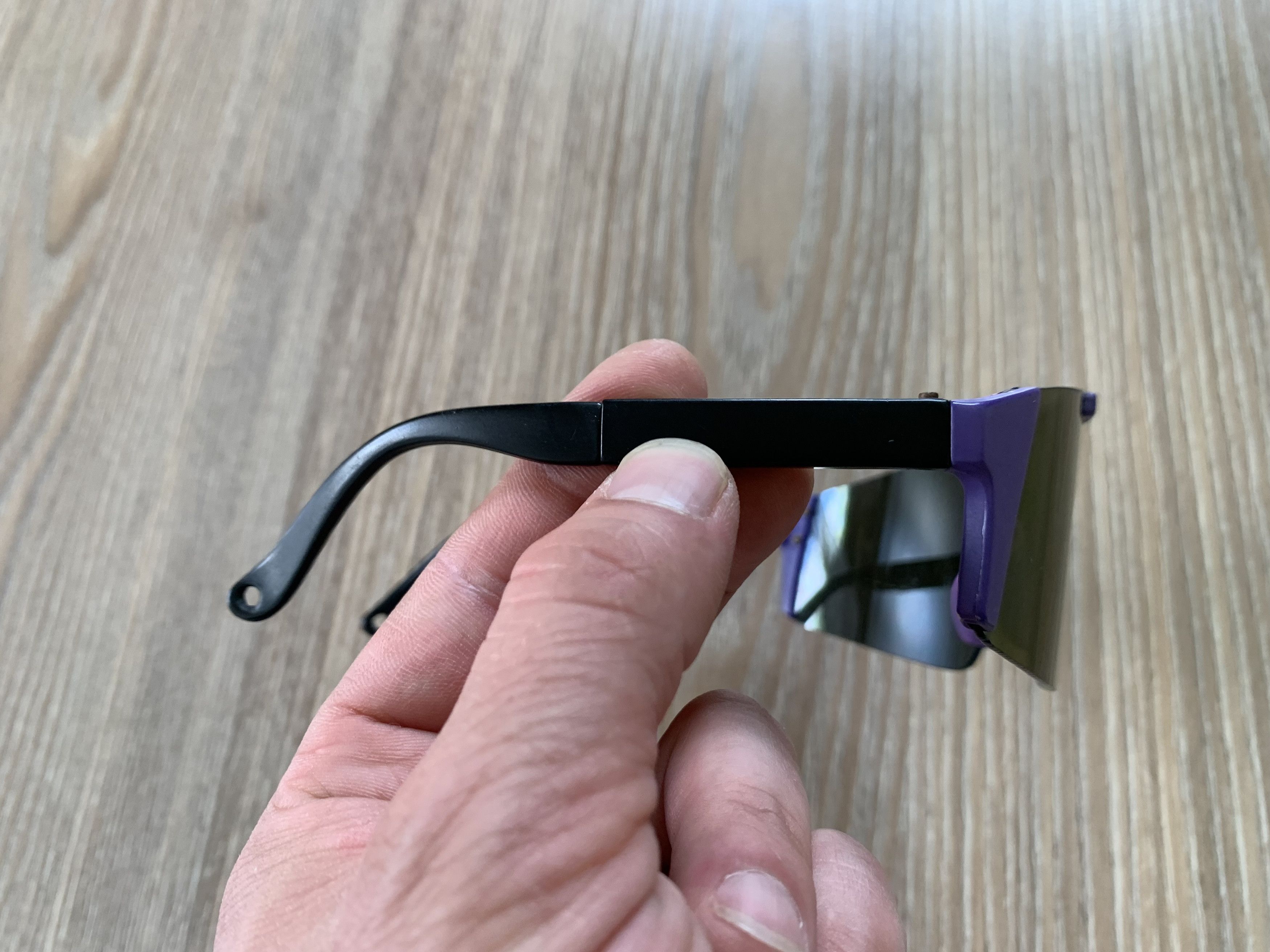 Designer Hype Ski Acid Vintage Sunglasses Size ONE SIZE - 7 Thumbnail