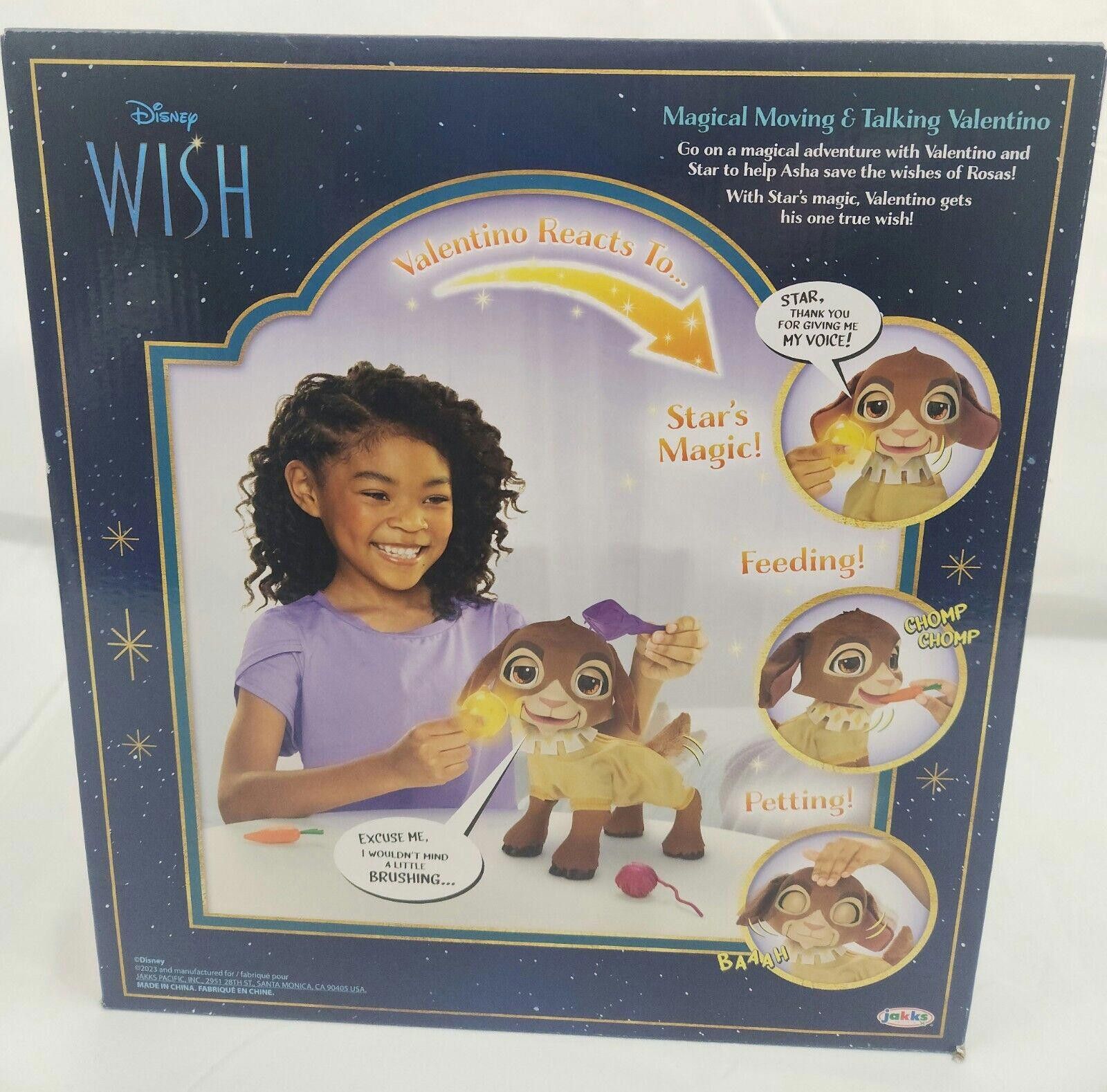 Disney Disney 100 Wish Magical Moving Talking Valentino Large Doll Size ONE SIZE - 8 Thumbnail