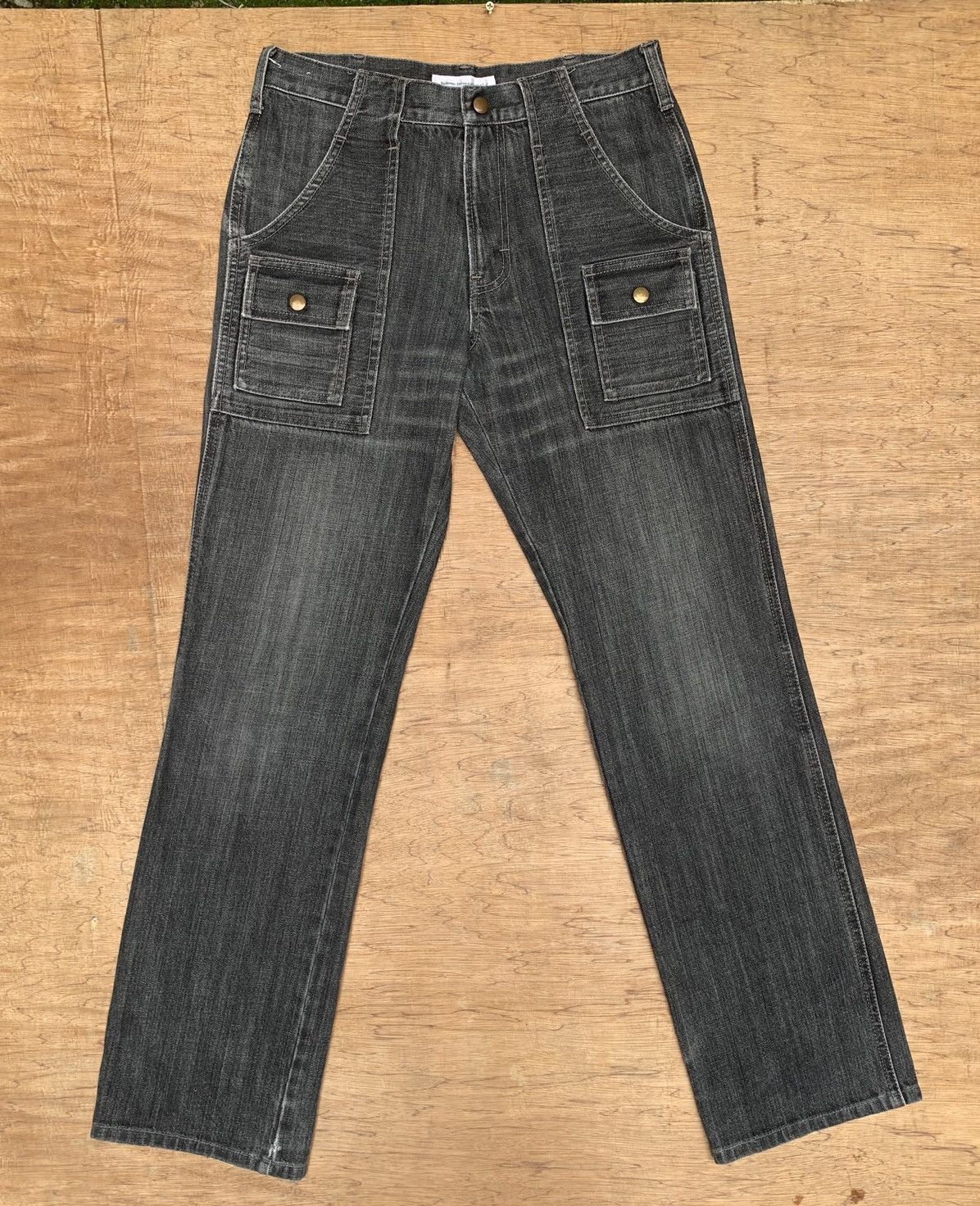 Japanese Brand × Vintage Bobson International-J Bush Pants Denim Jeans Size US 28 / EU 44 - 6 Thumbnail