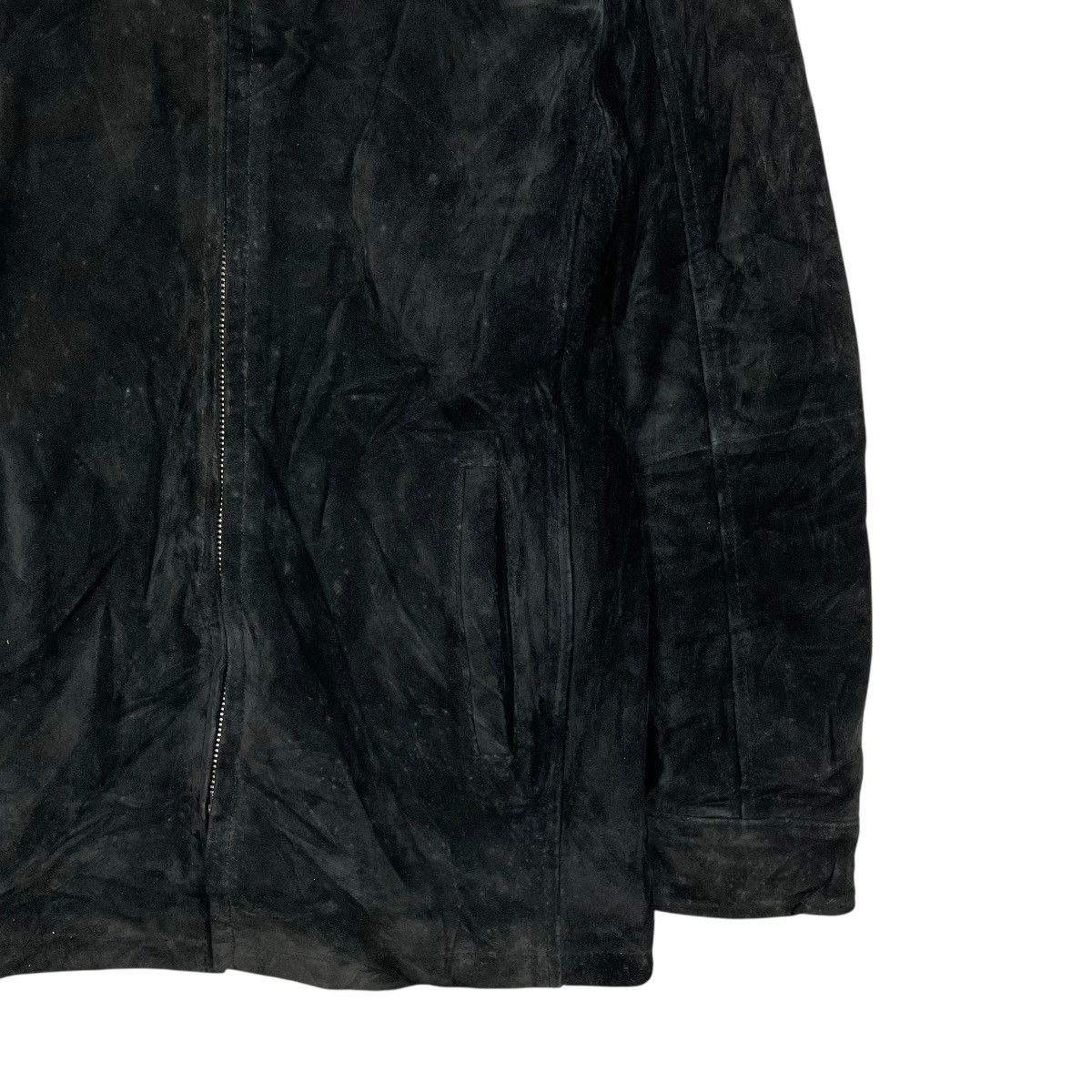 ABAHOUSE Abahouse Suede Leather Jacket Size US M / EU 48-50 / 2 - 4 Thumbnail