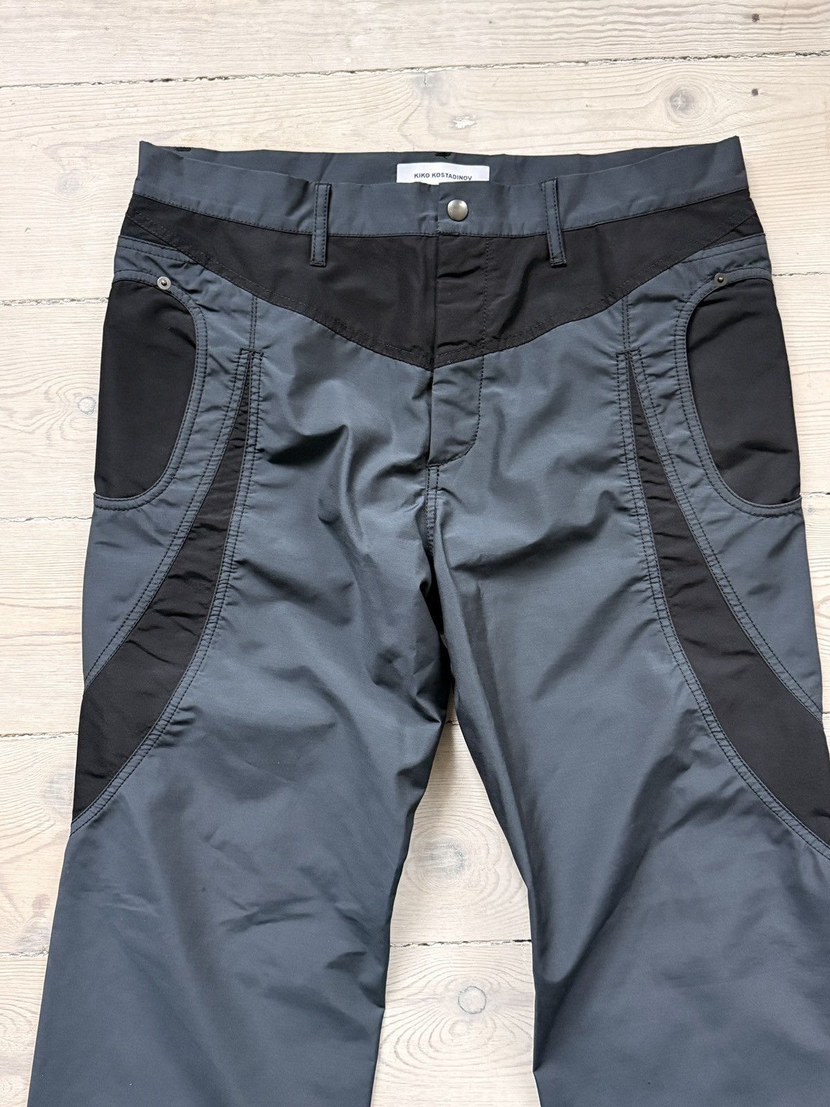 Kiko Kostadinov Kiko Kostadinov Loro Piana Riding Claw Trousers Size Large Size US 34 / EU 50 - 2 Thumbnail