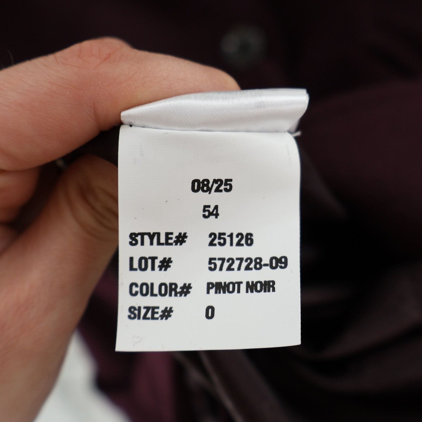 Lauren Ralph Lauren Lauren Ralph Lauren Wool Blend Pea Coat Womens 0 Purple Wool Size XS / US 0-2 / IT 36-38 - 16 Thumbnail