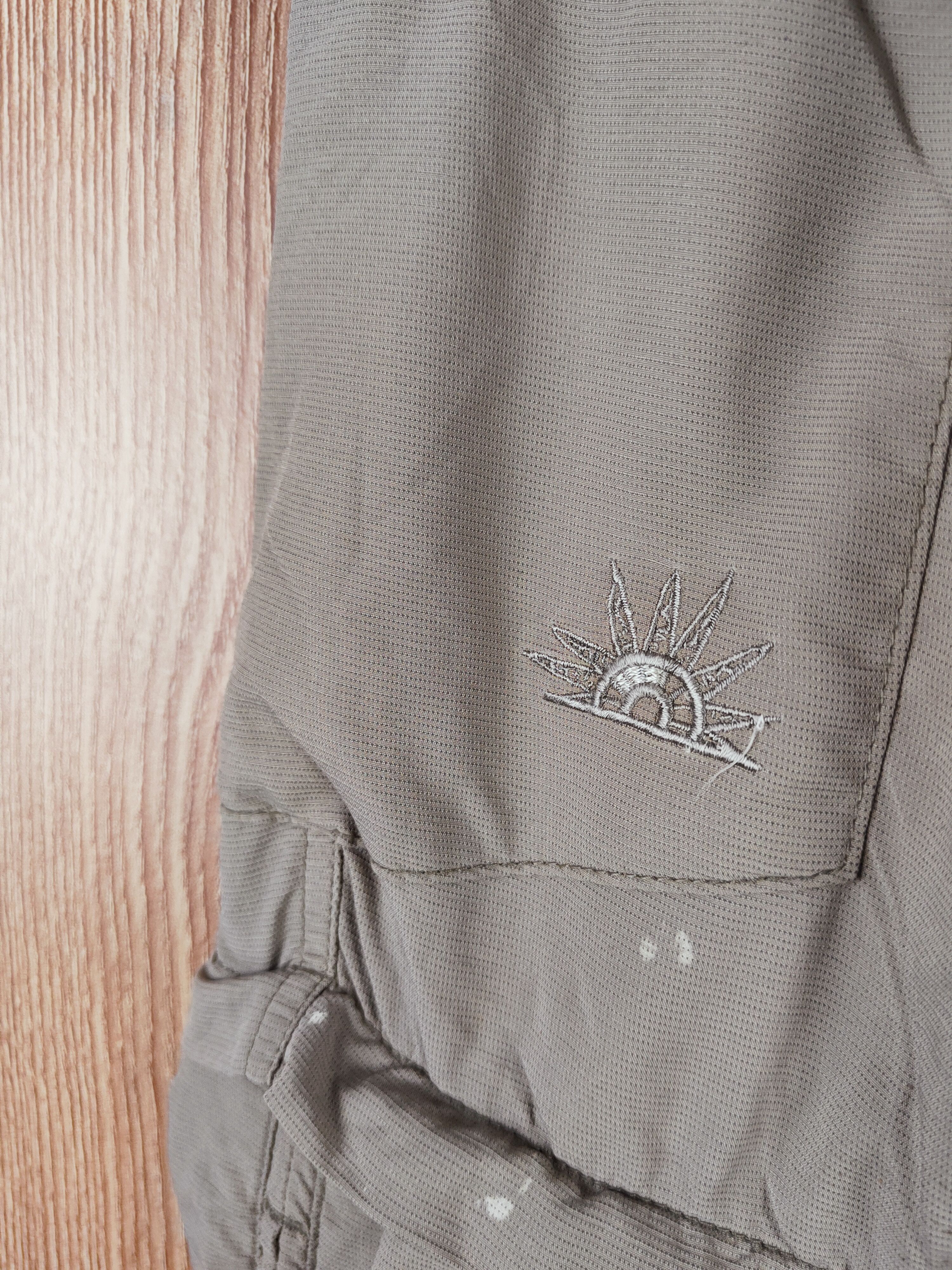 Japanese Brand Yellow Stone Beige Multipocket Sweatpants #W338 Size US 35 - 5 Thumbnail