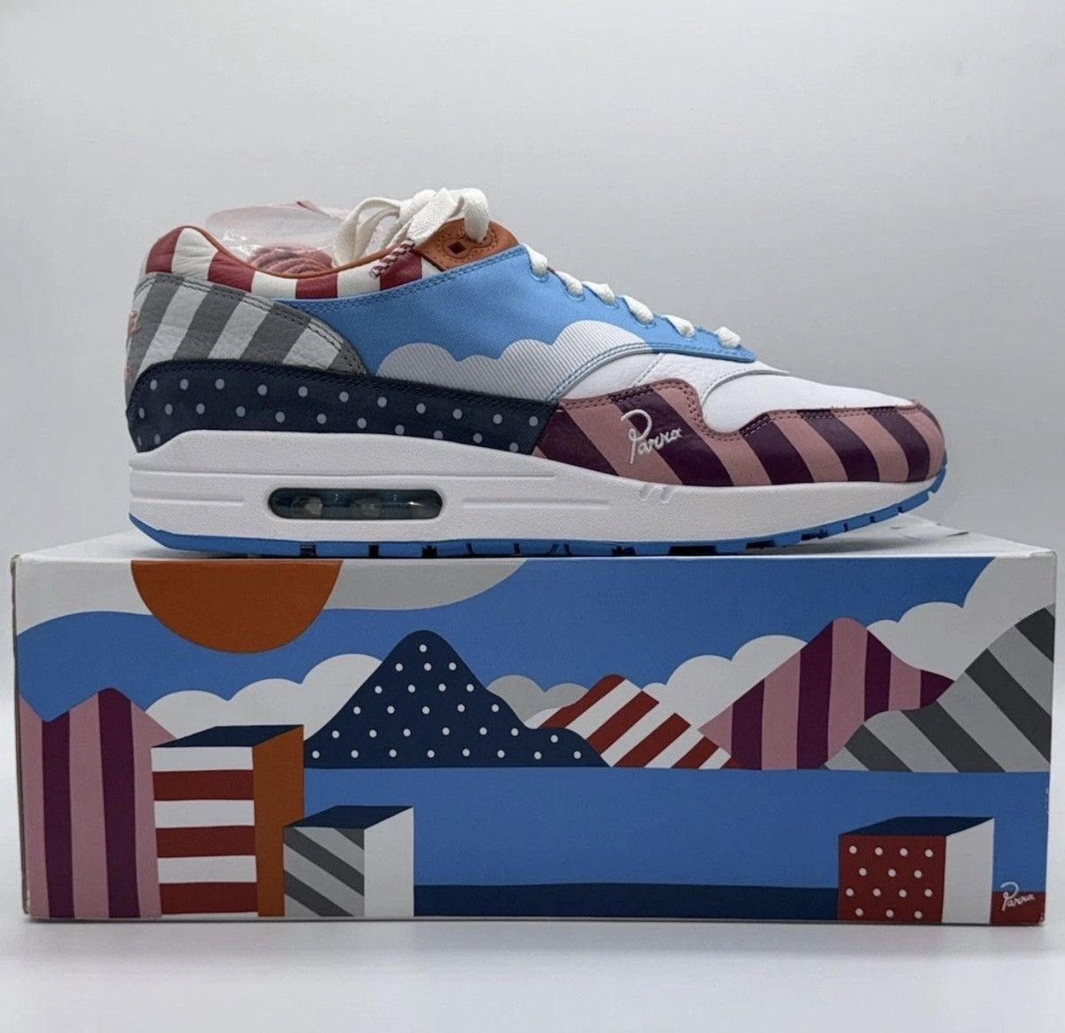 Nike × Parra Nike Air Max 1 Parra Friends & Family SZ10.5US AQ9973-100 Size US 10.5 / EU 43-44 - 3 Thumbnail