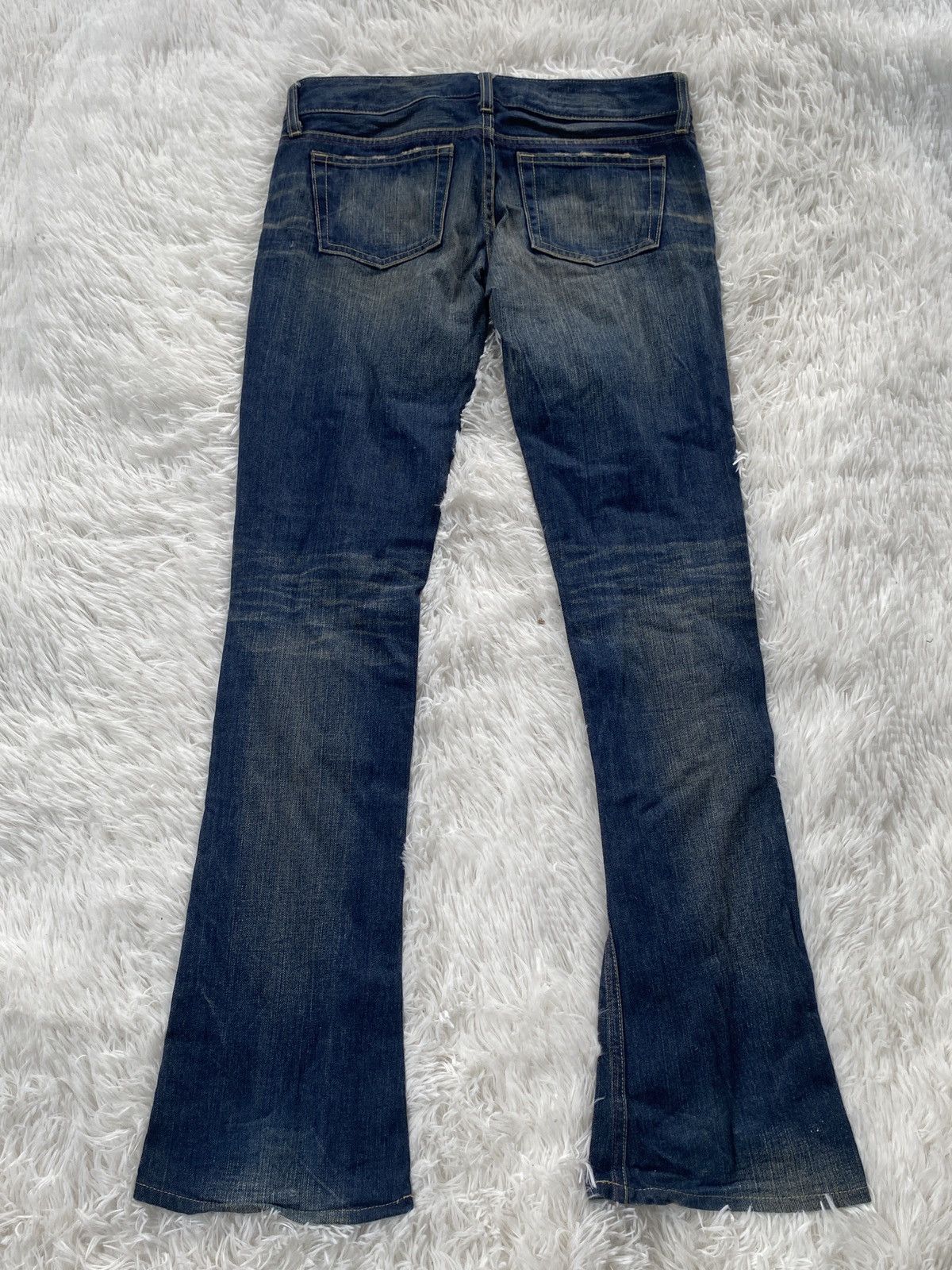 Japanese Brand × Sly Guild 🔥SALE🔥Vintage Sly Distressed Blue Wash Denim Jeans Size 30" / US 8 / IT 44 - 6 Thumbnail