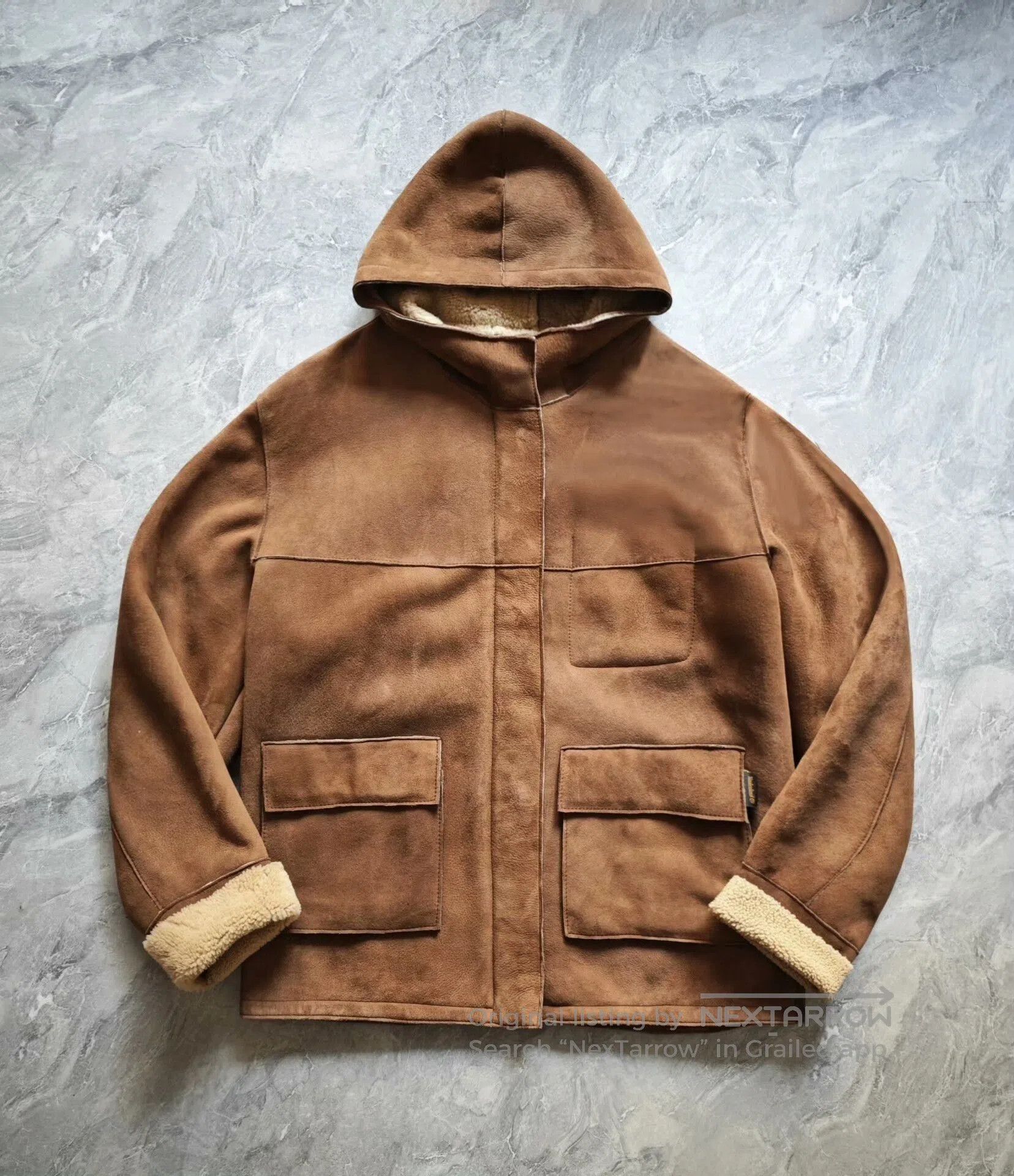 Timberland timberland genuine leather hooded coat. Size US M / EU 48-50 / 2 - 1 Thumbnail