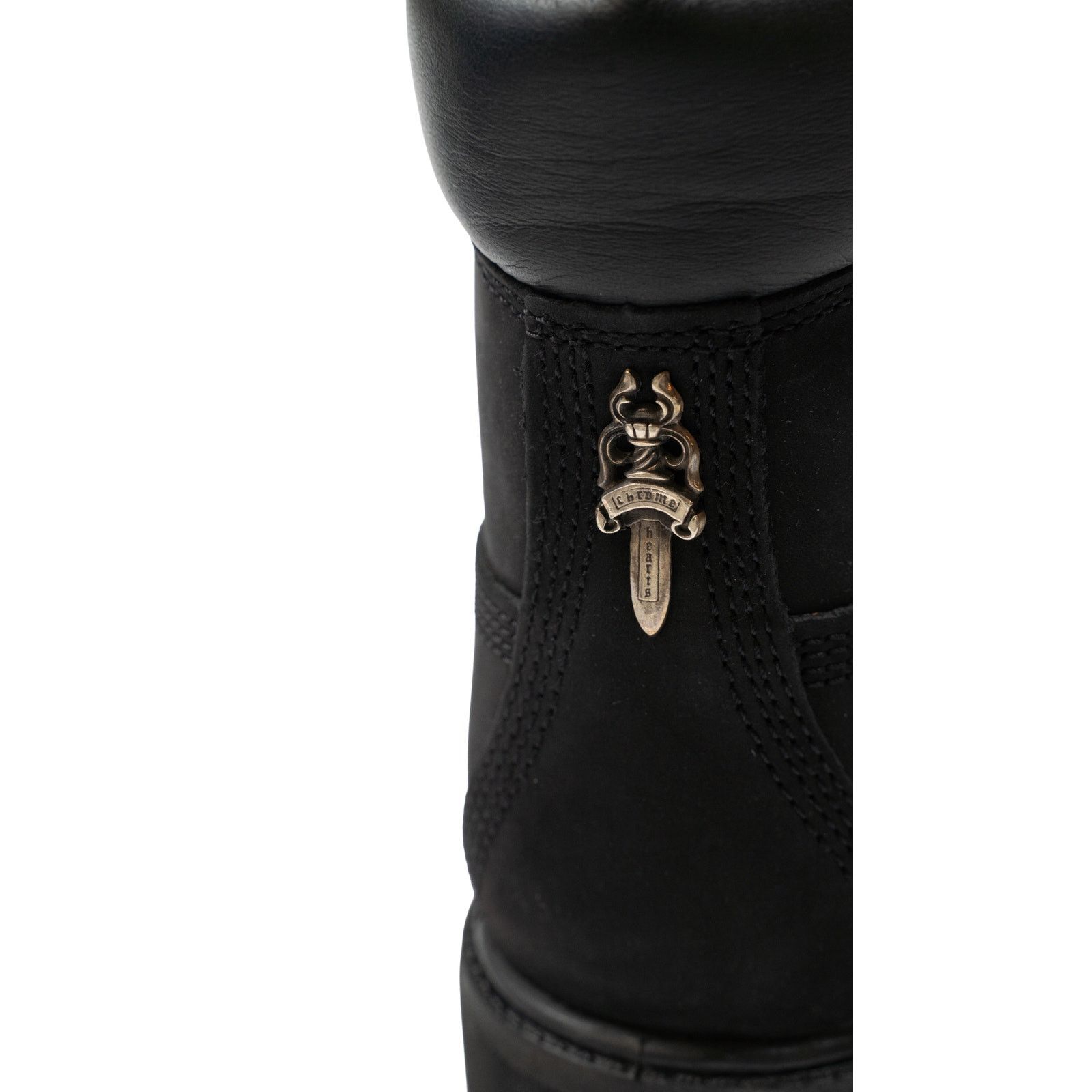 Chrome Hearts Black Timberland 6 Inch Boots Size US 8 / EU 41 - 7 Thumbnail