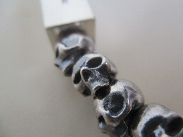 Jam Home Made × Number (N)ine Number (N)ine x Jam Home Made 2001 SS Skull Wallet Chain Size ONE SIZE - 7 Thumbnail