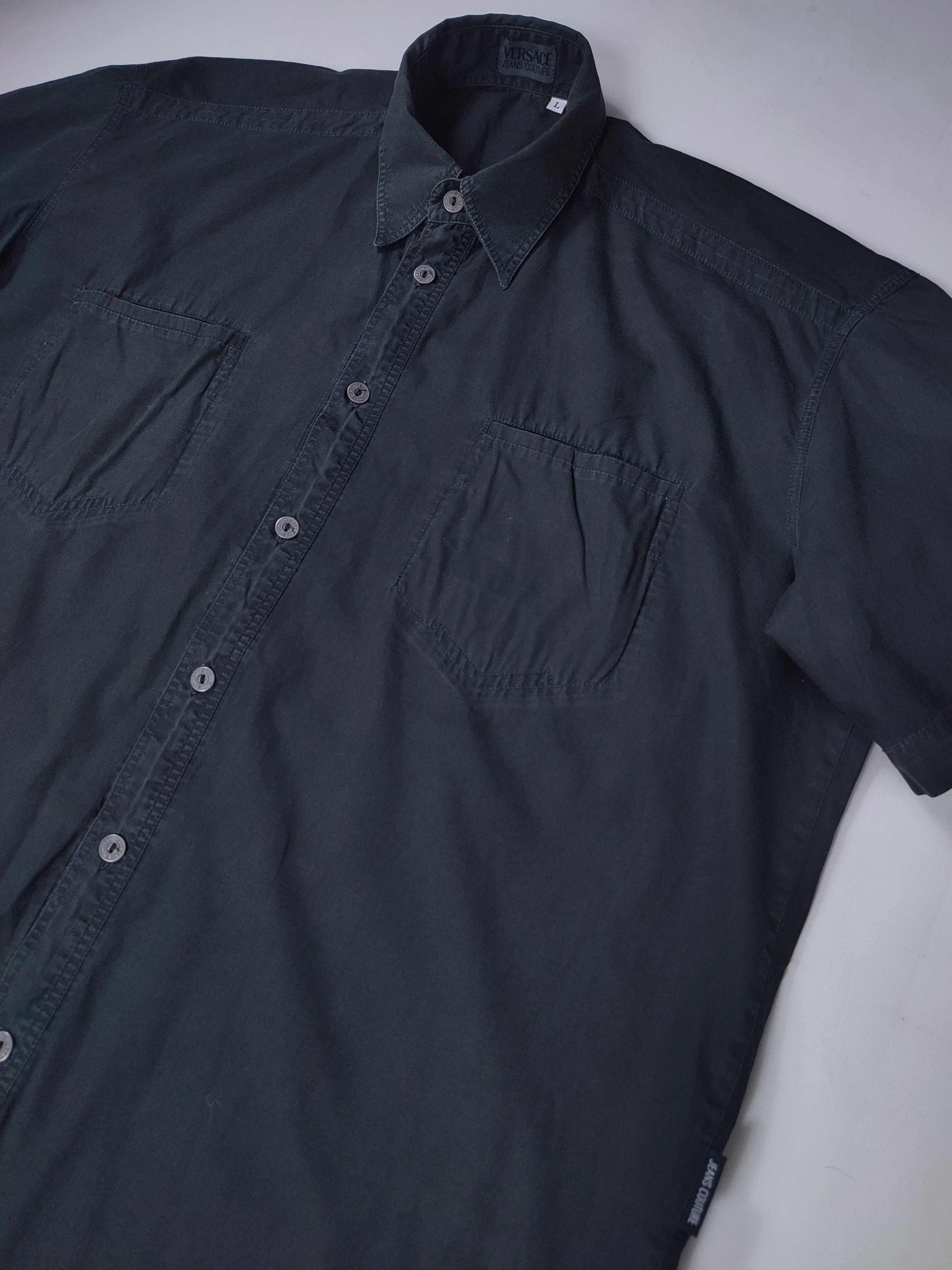 Other Vintage Versace faded metal button shirt Size US L / EU 52-54 / 3 - 6 Thumbnail
