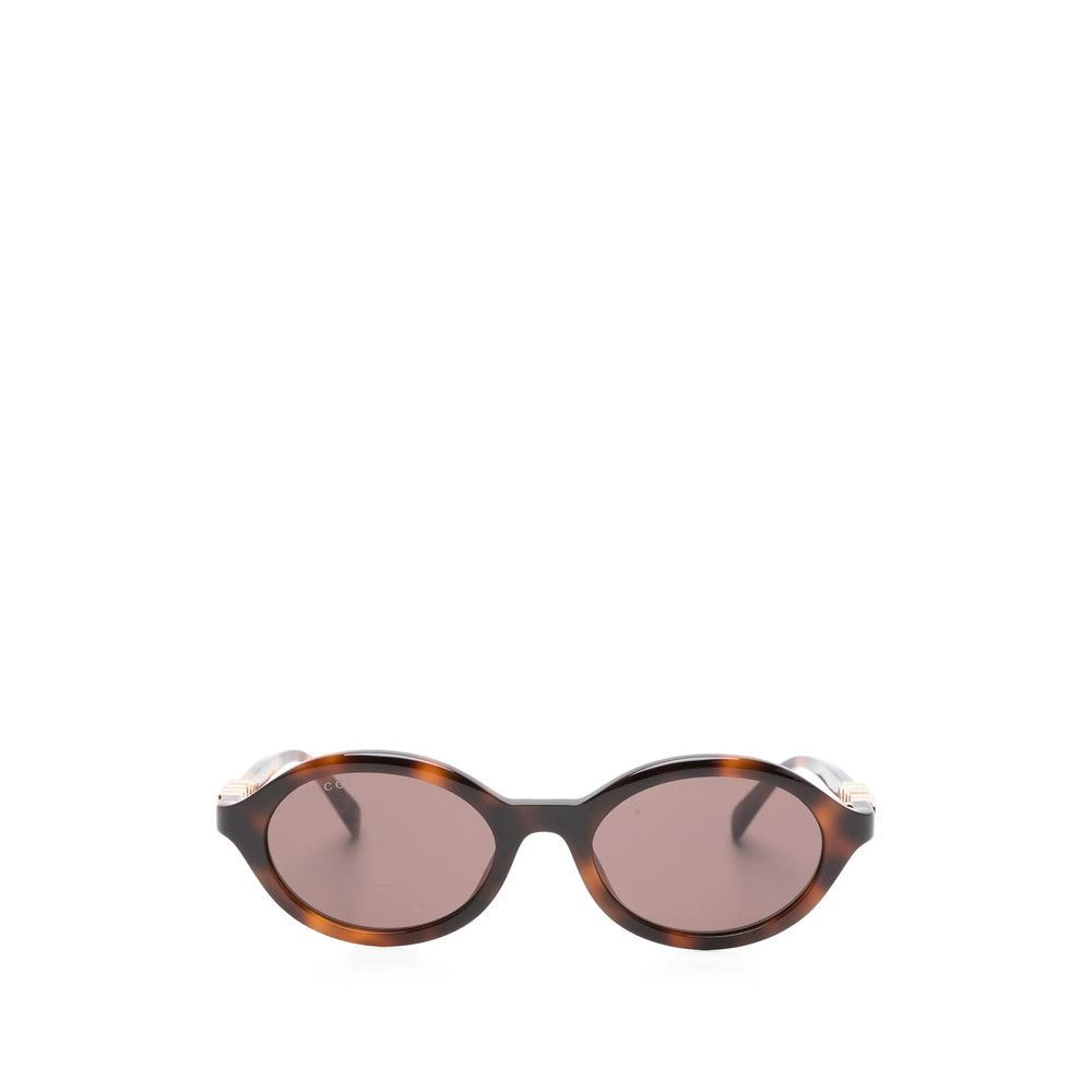 Gucci Gucci BROWN Sunglasses Size ONE SIZE - 1 Thumbnail