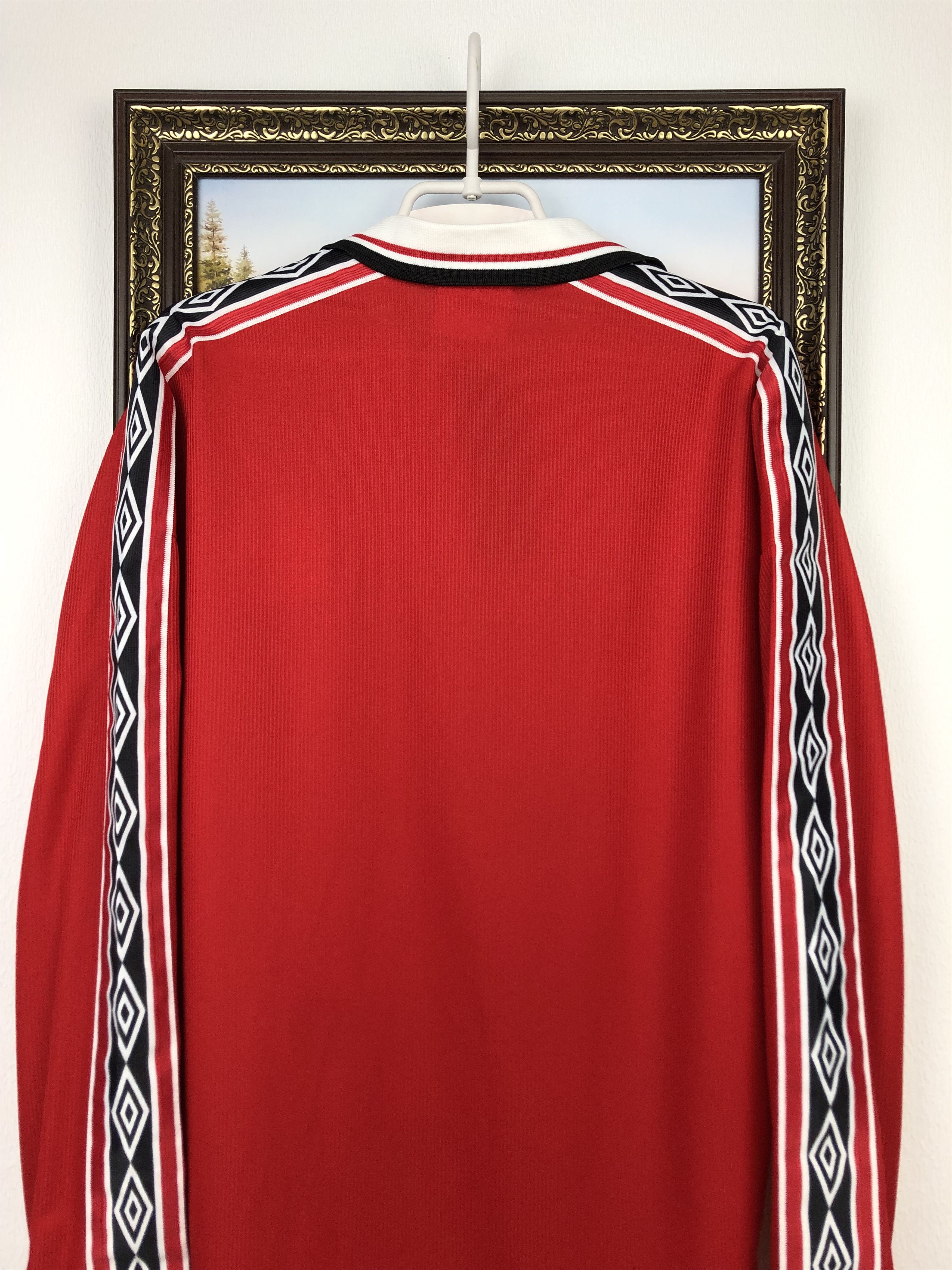 Vintage Manchester United football shirt Soccer Long Sleeve Jersey Size US XL / EU 56 / 4 - 13 Thumbnail