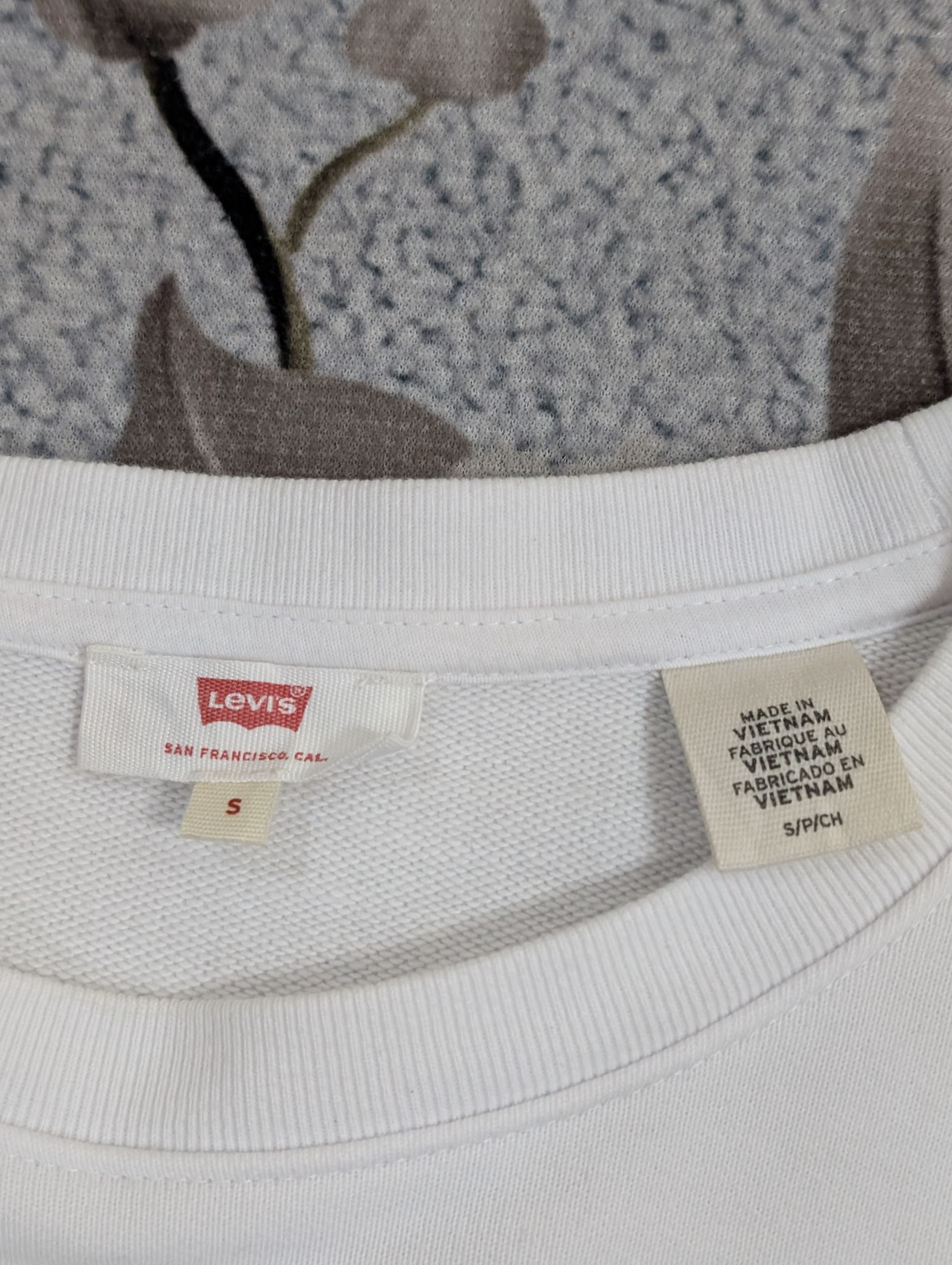 Levi's BOX LOGO SWEATSHIRT LEVIS Size S / US 4 / IT 40 - 3 Thumbnail