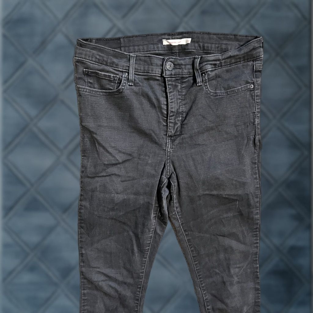 Levi's Levi’s 311 Shaping Skinny Black 31x30 Jeans Women Slimming Pockets Denim 311 Retro 80s 90s Size 24" / US 00 / IT 34 - 1 Thumbnail