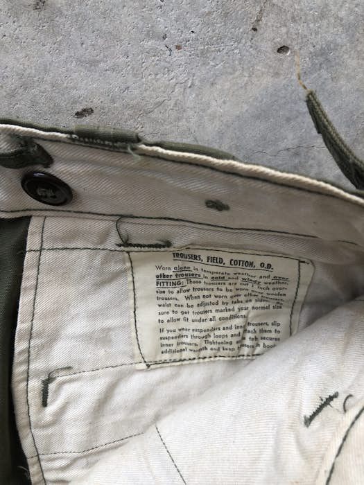 Vintage Vintage Army Military Style Cargo Pant Size US 32 / EU 48 - 8 Thumbnail