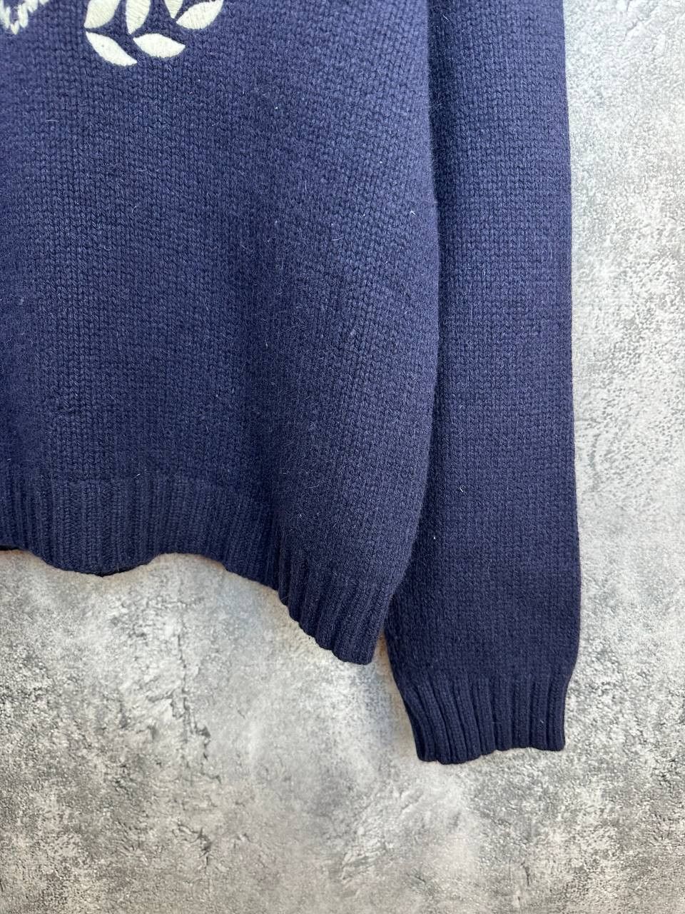 Gant GANT Lambswool Angora Turtleneck Crest Logo Knit Jumper Size XL / US 12-14 / IT 48-50 - 8 Thumbnail