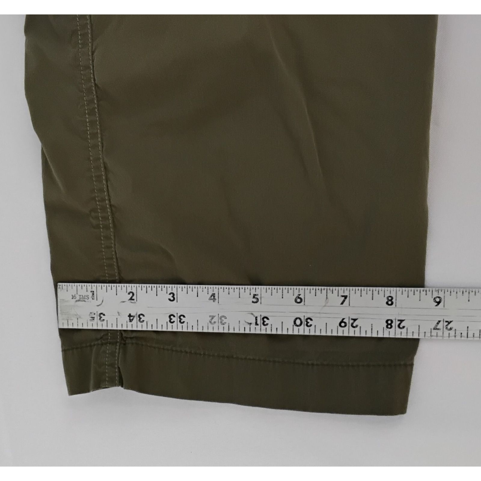 Kuhl Kuhl Hiking Pants Women's 10 (31x31) Army Green Rouching Size 32" / US 10 / IT 46 - 12 Thumbnail