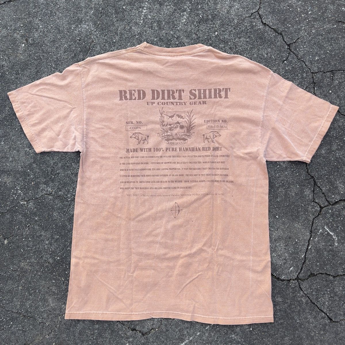 Hanes × Vintage Vintage 90s RED DIRT Hanes Shirt Size US L / EU 52-54 / 3 - 4 Thumbnail
